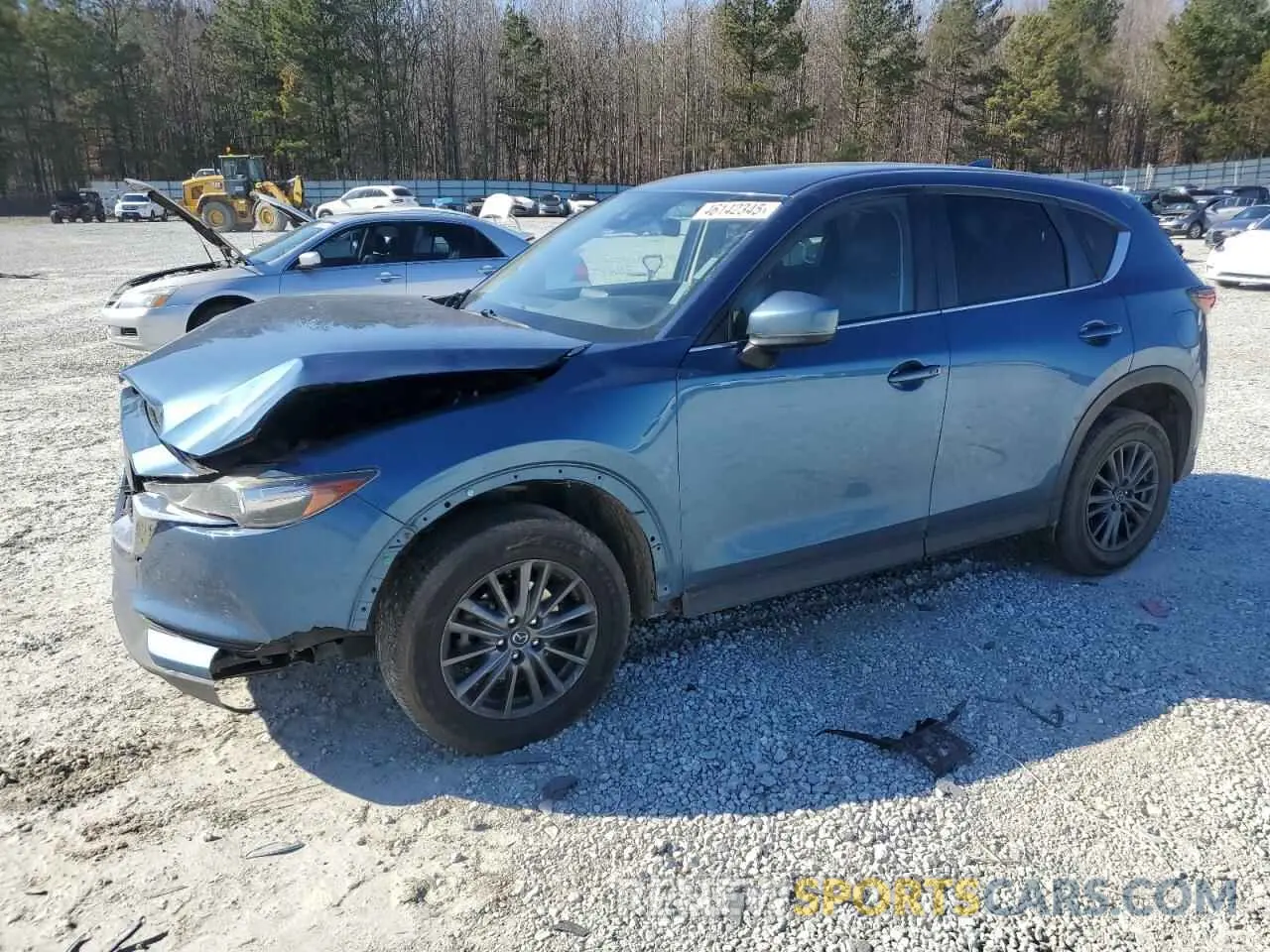 1 Photograph of a damaged car JM3KFACM3K0555045 MAZDA CX-5 2019