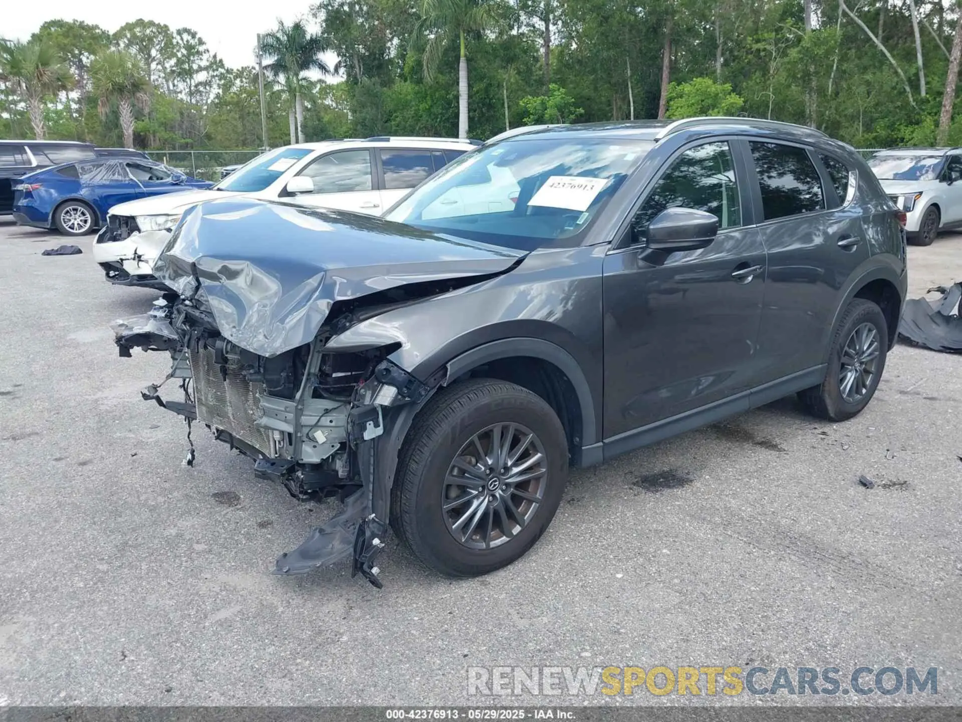 2 Photograph of a damaged car JM3KFACM3K0607905 MAZDA CX-5 2019