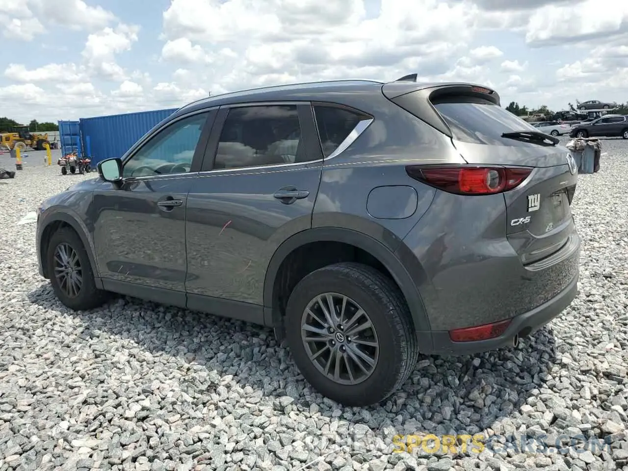 2 Photograph of a damaged car JM3KFACM3K0628107 MAZDA CX-5 2019