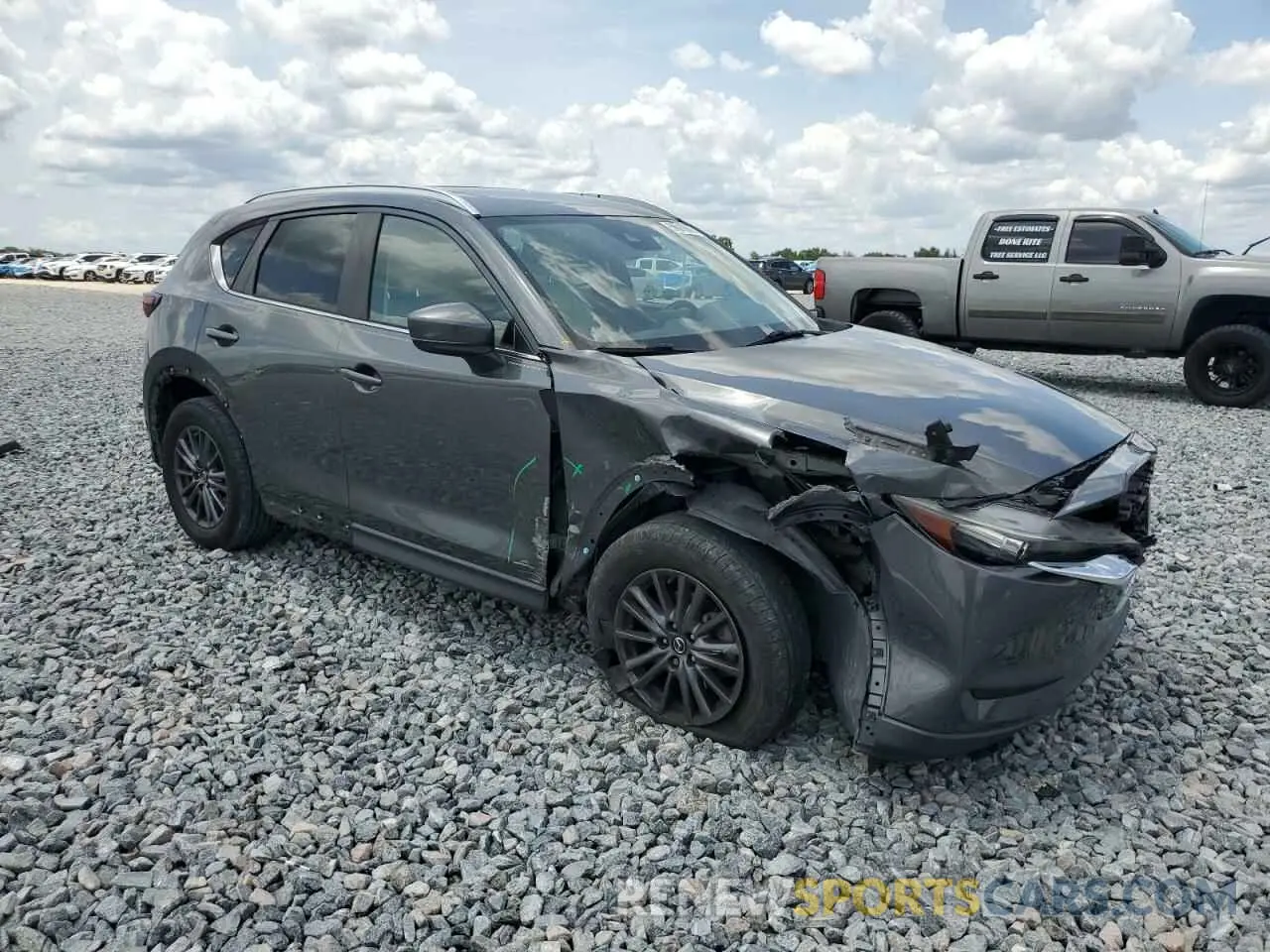 4 Photograph of a damaged car JM3KFACM3K0628107 MAZDA CX-5 2019