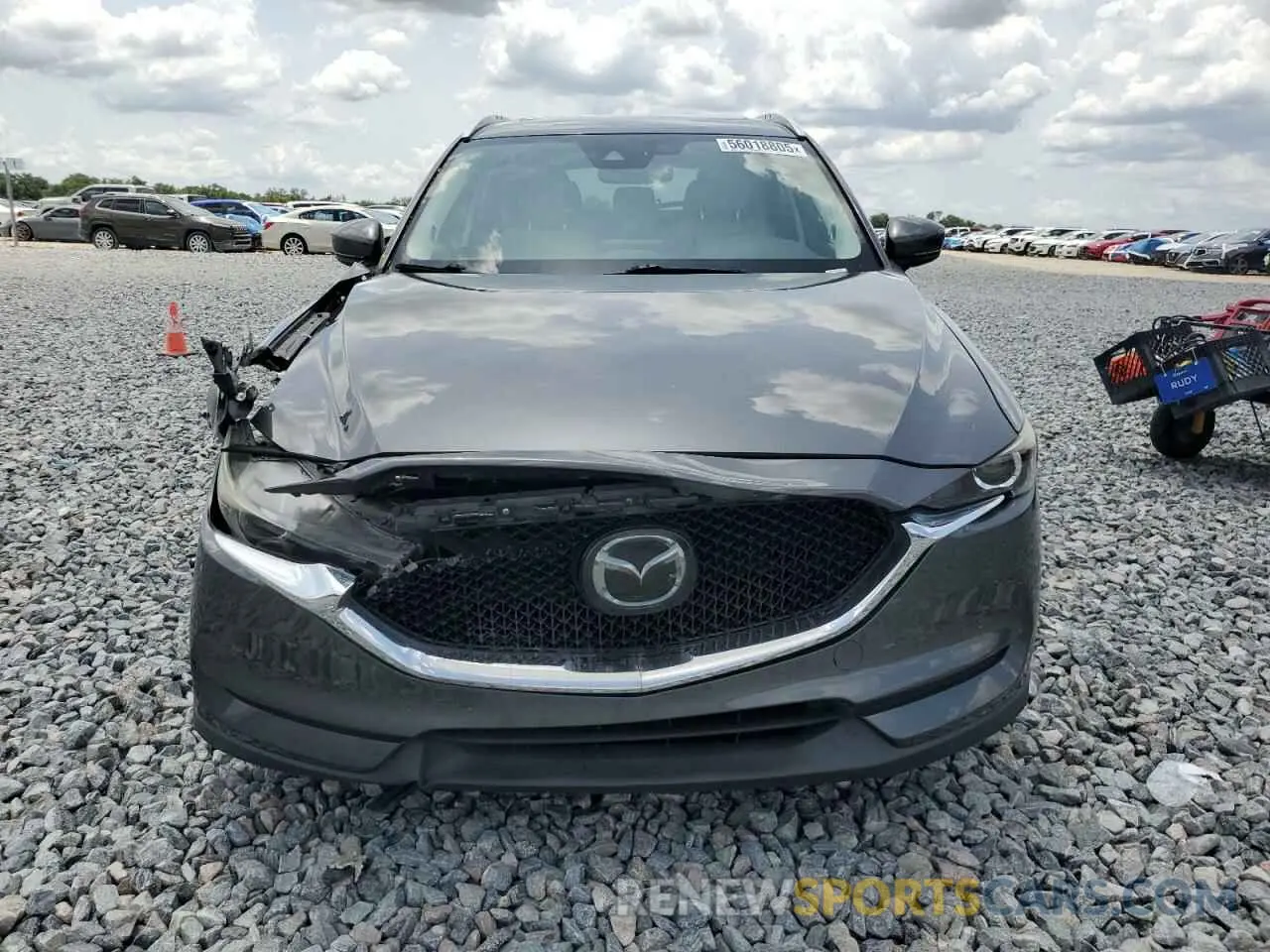 5 Photograph of a damaged car JM3KFACM3K0628107 MAZDA CX-5 2019