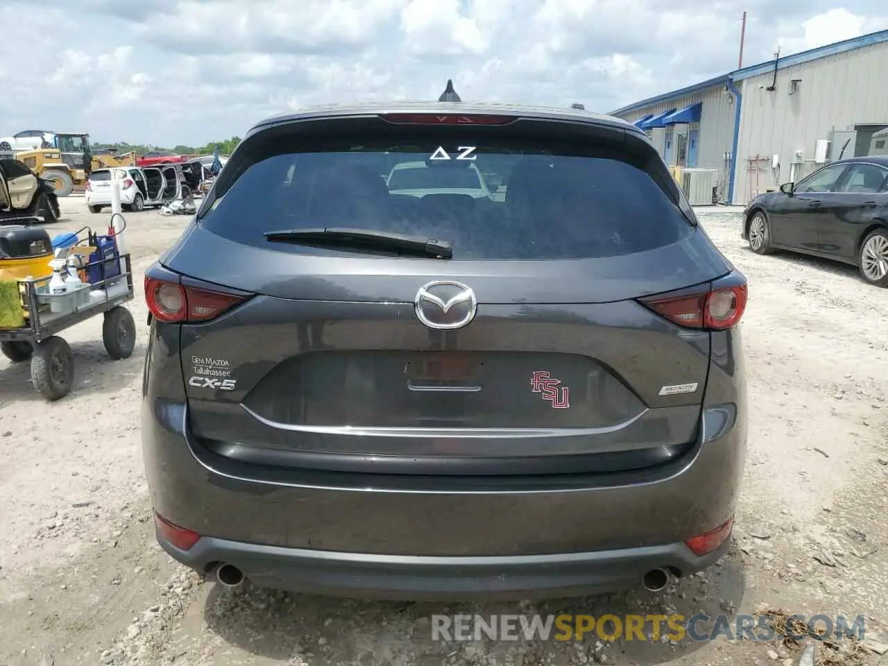 6 Photograph of a damaged car JM3KFACM3K1698345 MAZDA CX-5 2019
