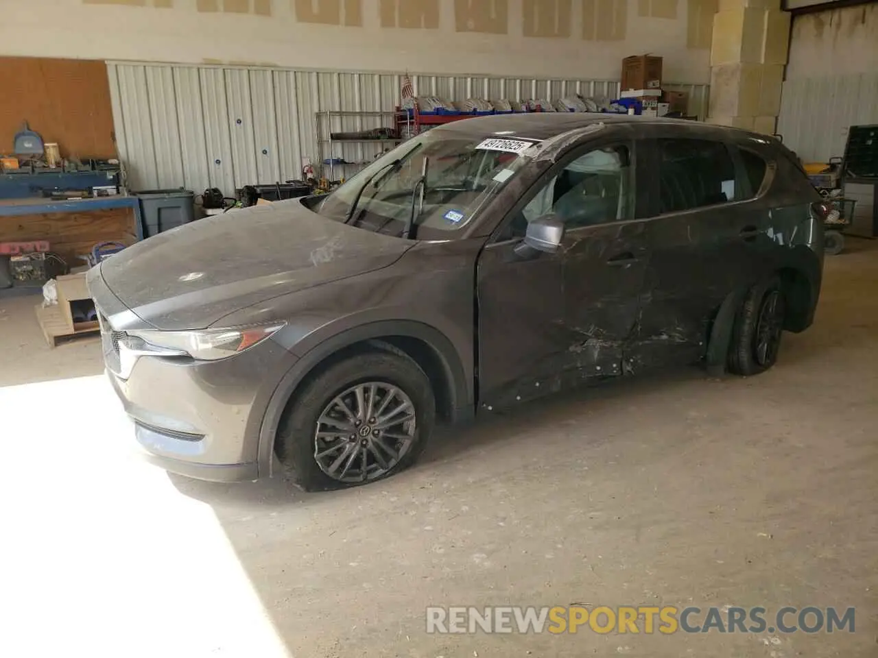 1 Photograph of a damaged car JM3KFACM4K1523702 MAZDA CX-5 2019