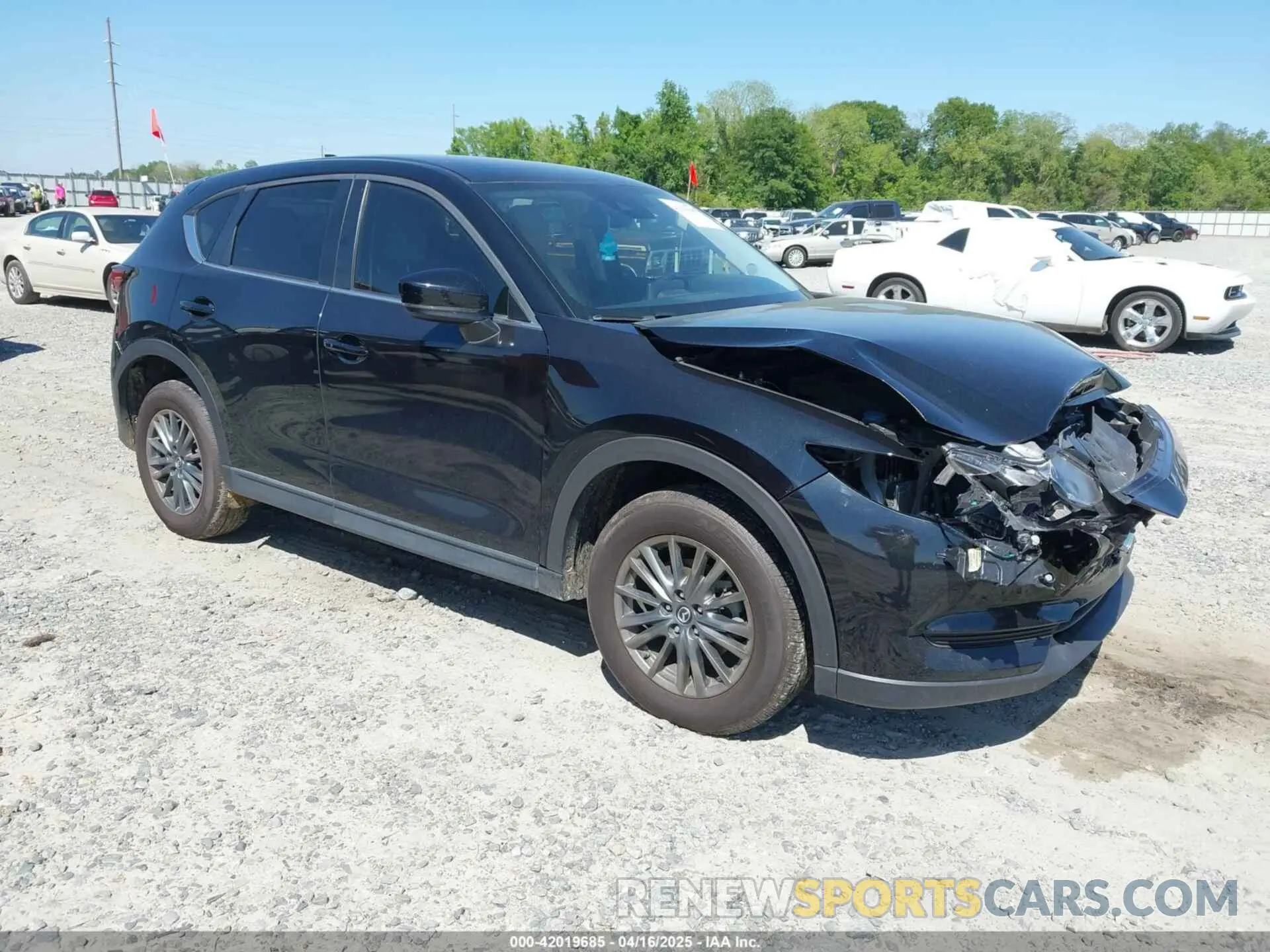 1 Photograph of a damaged car JM3KFACM4K1542170 MAZDA CX-5 2019