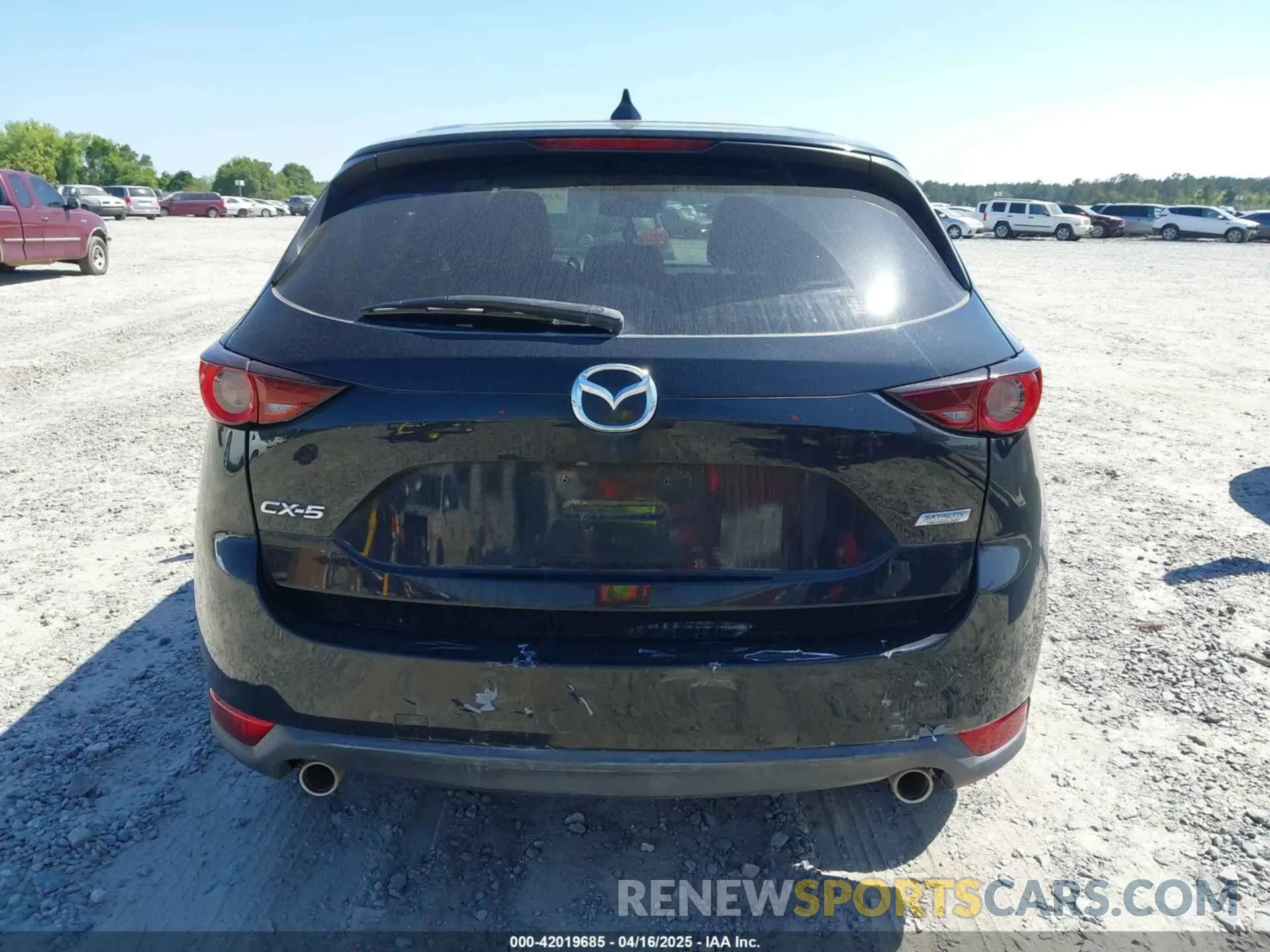16 Photograph of a damaged car JM3KFACM4K1542170 MAZDA CX-5 2019