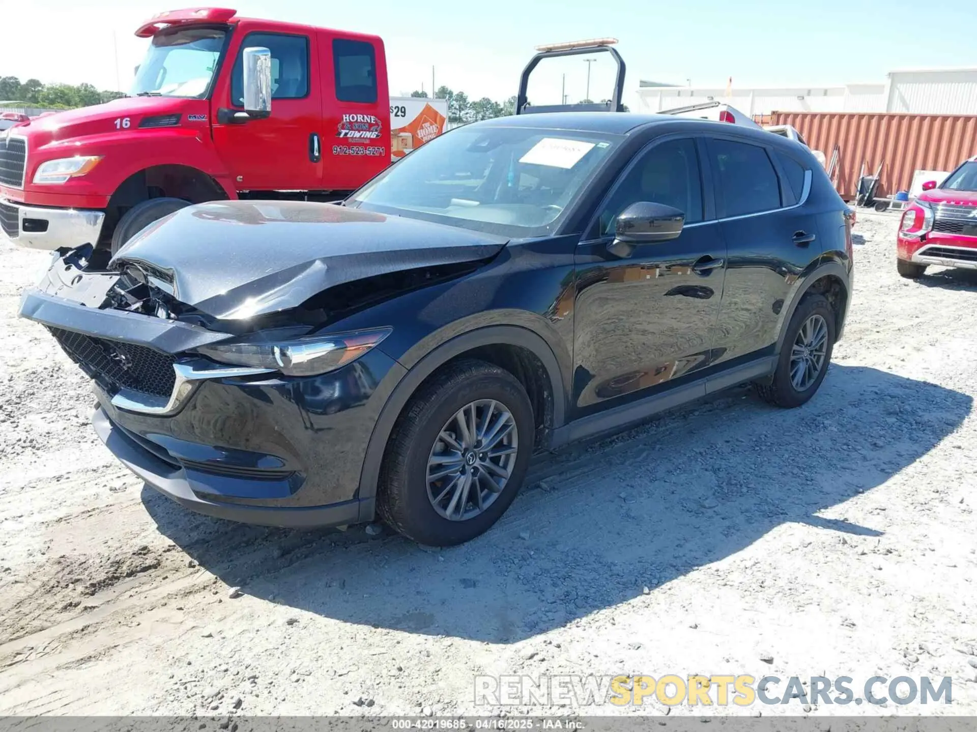2 Photograph of a damaged car JM3KFACM4K1542170 MAZDA CX-5 2019