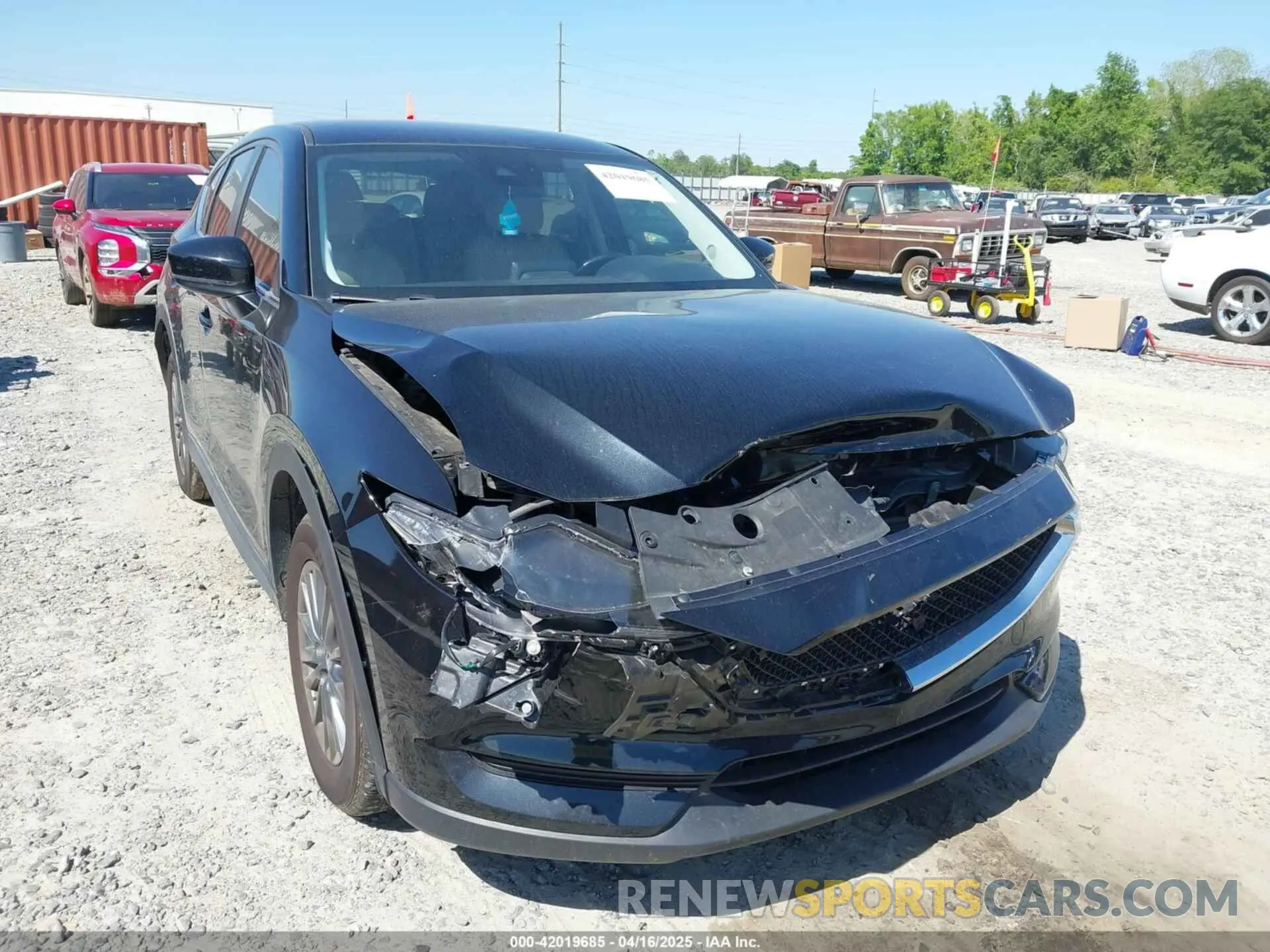 6 Photograph of a damaged car JM3KFACM4K1542170 MAZDA CX-5 2019