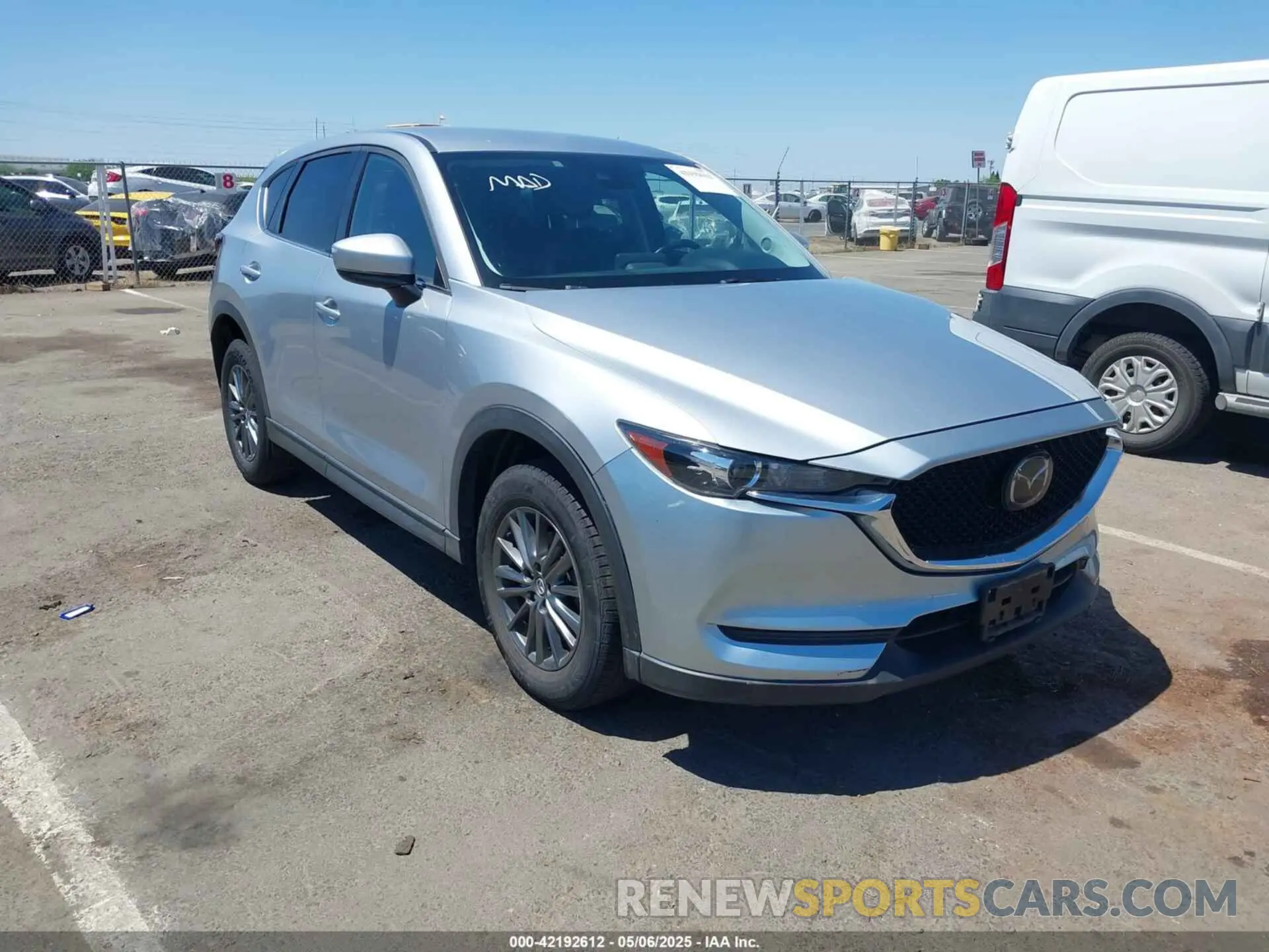 1 Photograph of a damaged car JM3KFACM4K1560958 MAZDA CX-5 2019