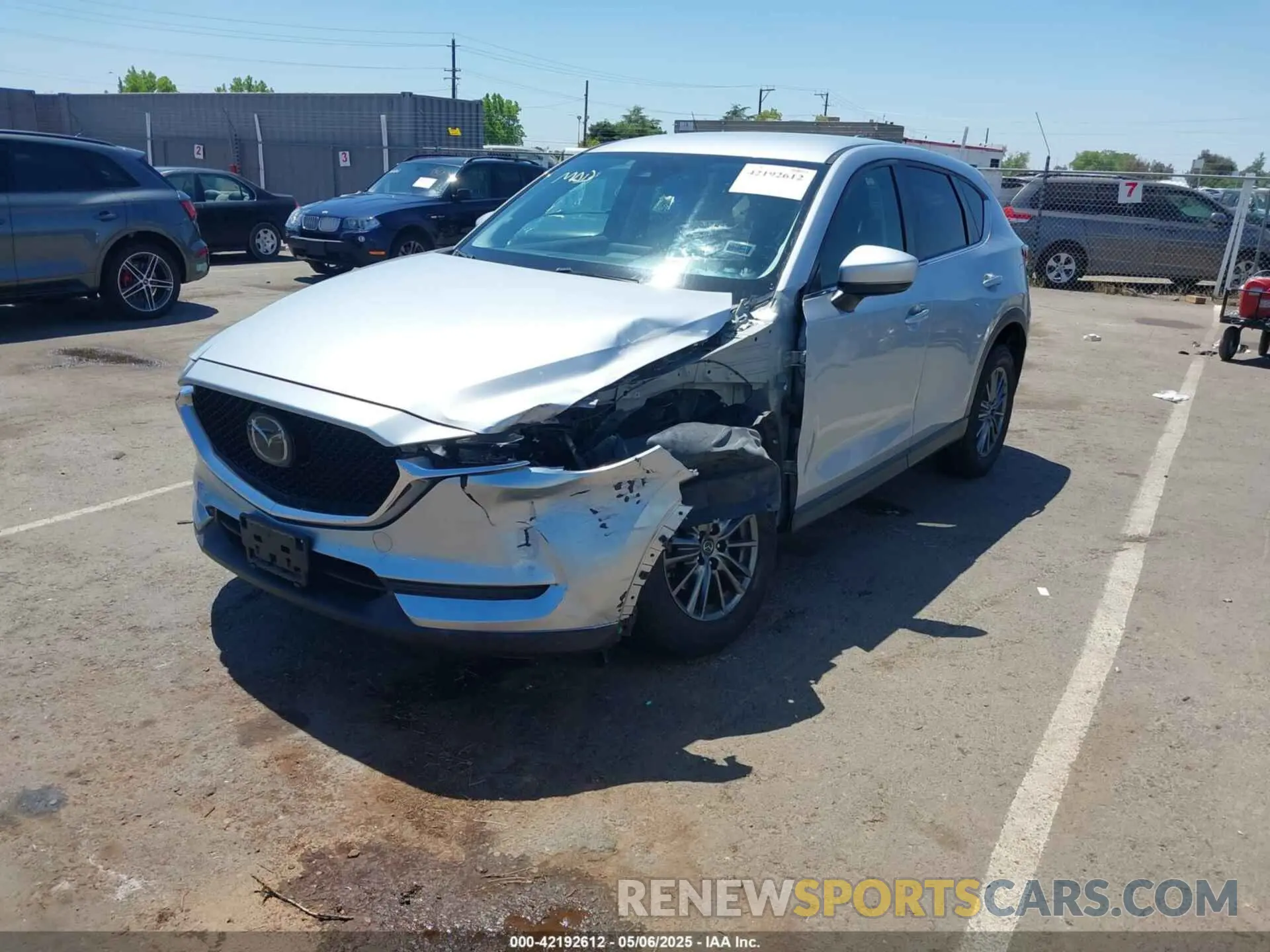 2 Photograph of a damaged car JM3KFACM4K1560958 MAZDA CX-5 2019