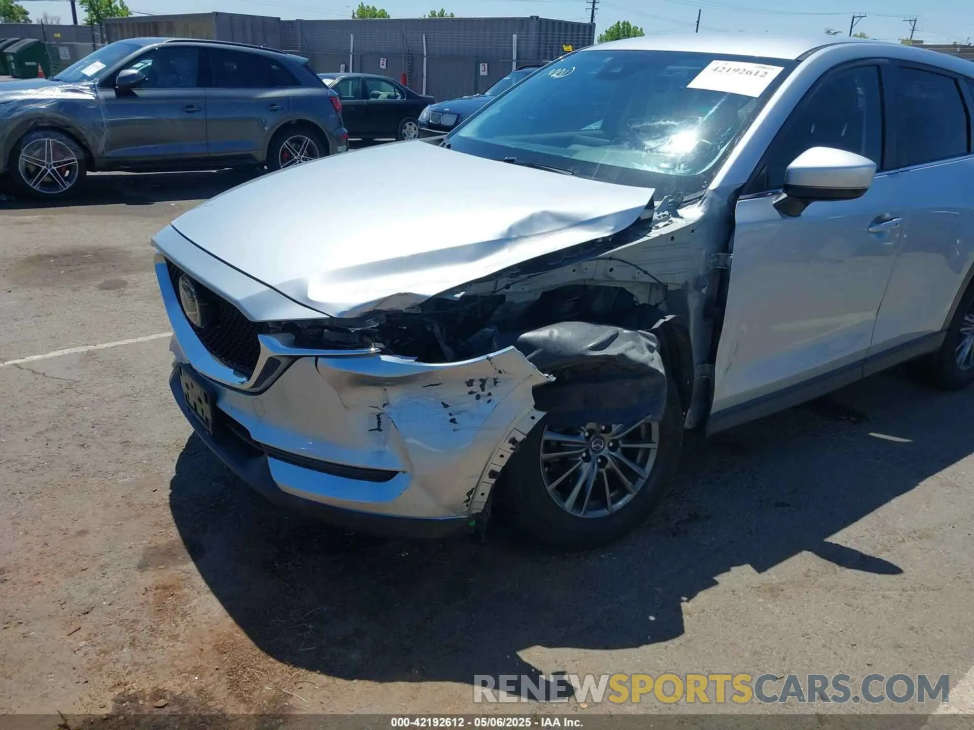 6 Photograph of a damaged car JM3KFACM4K1560958 MAZDA CX-5 2019