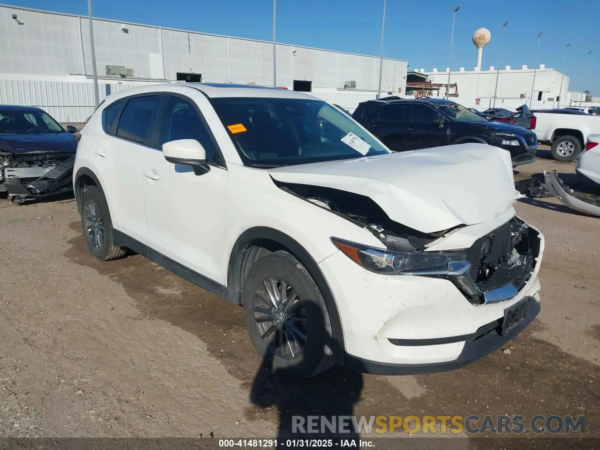 1 Photograph of a damaged car JM3KFACM4K1668352 MAZDA CX-5 2019