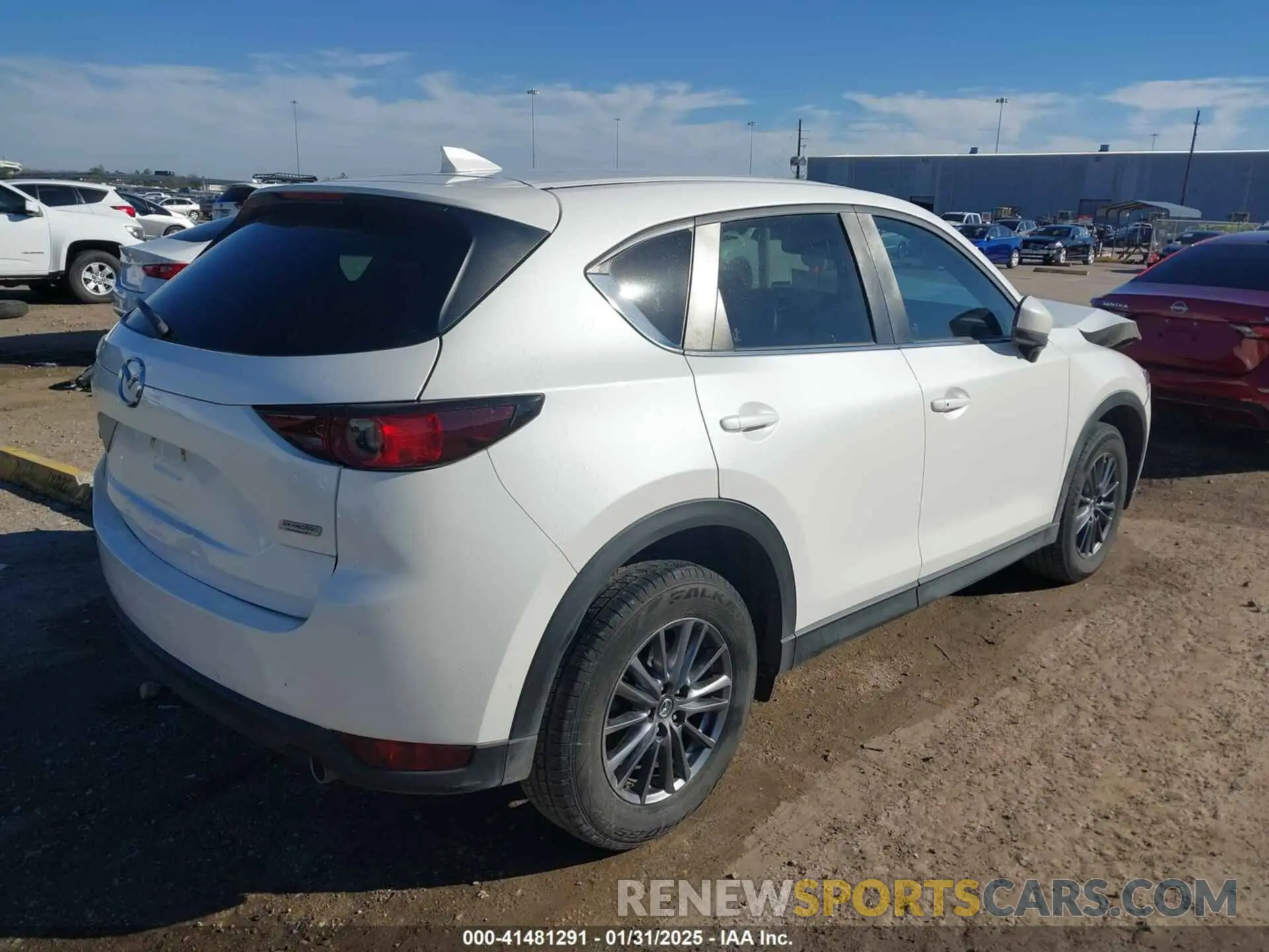 4 Photograph of a damaged car JM3KFACM4K1668352 MAZDA CX-5 2019