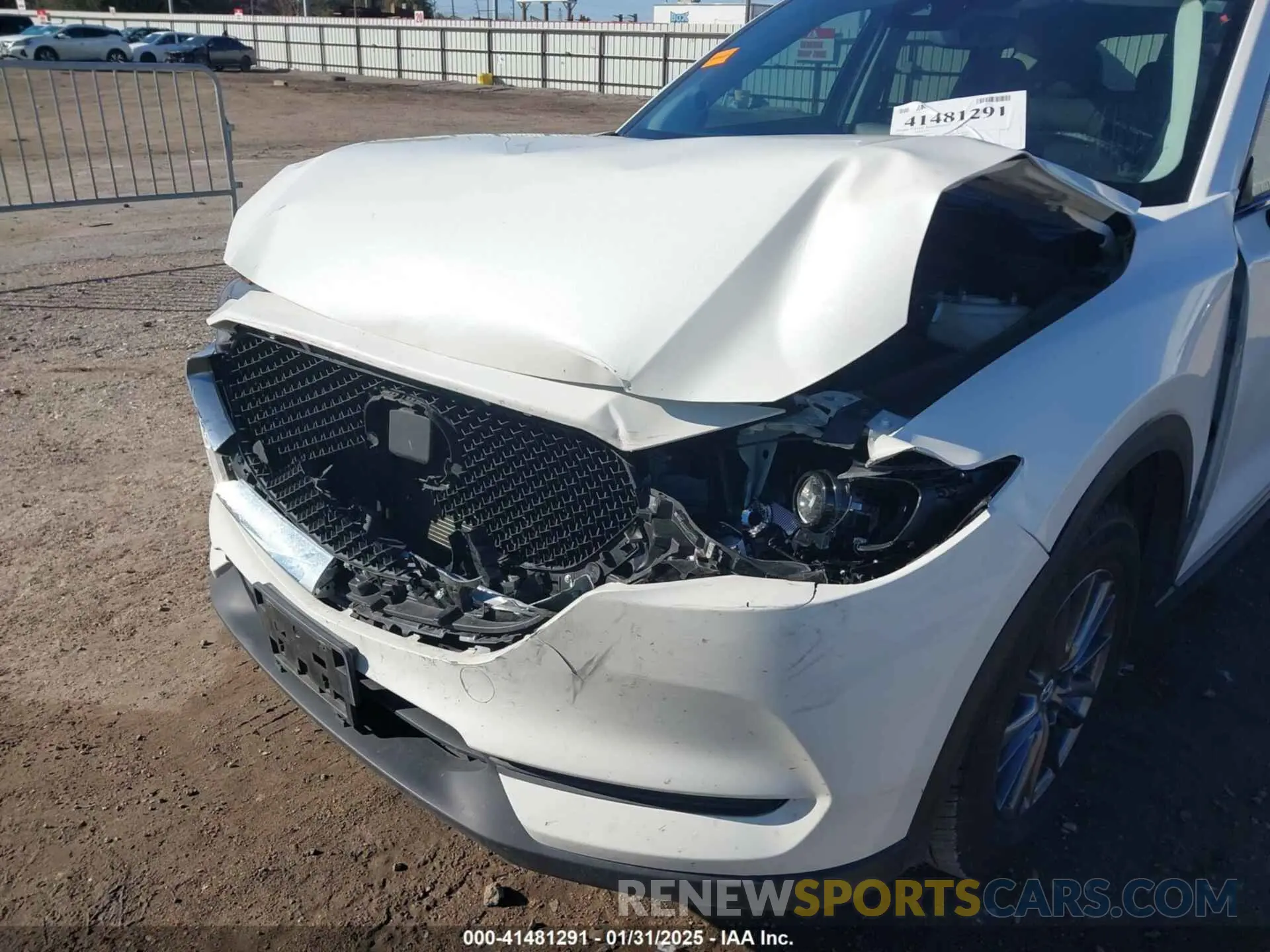 6 Photograph of a damaged car JM3KFACM4K1668352 MAZDA CX-5 2019