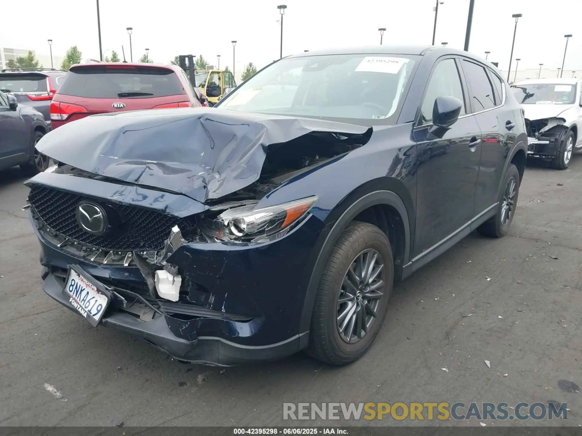 2 Photograph of a damaged car JM3KFACM5K0695162 MAZDA CX-5 2019