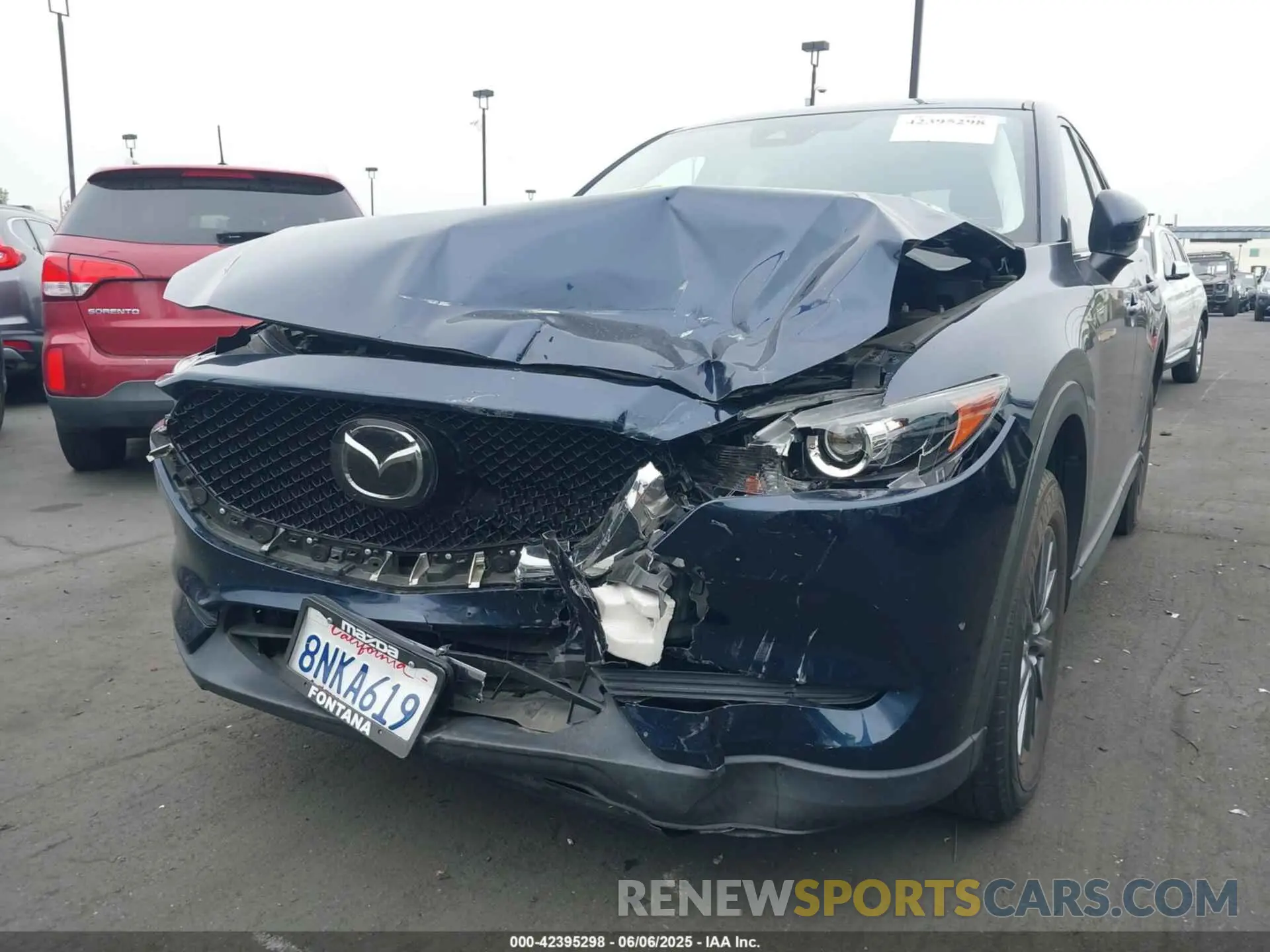 6 Photograph of a damaged car JM3KFACM5K0695162 MAZDA CX-5 2019