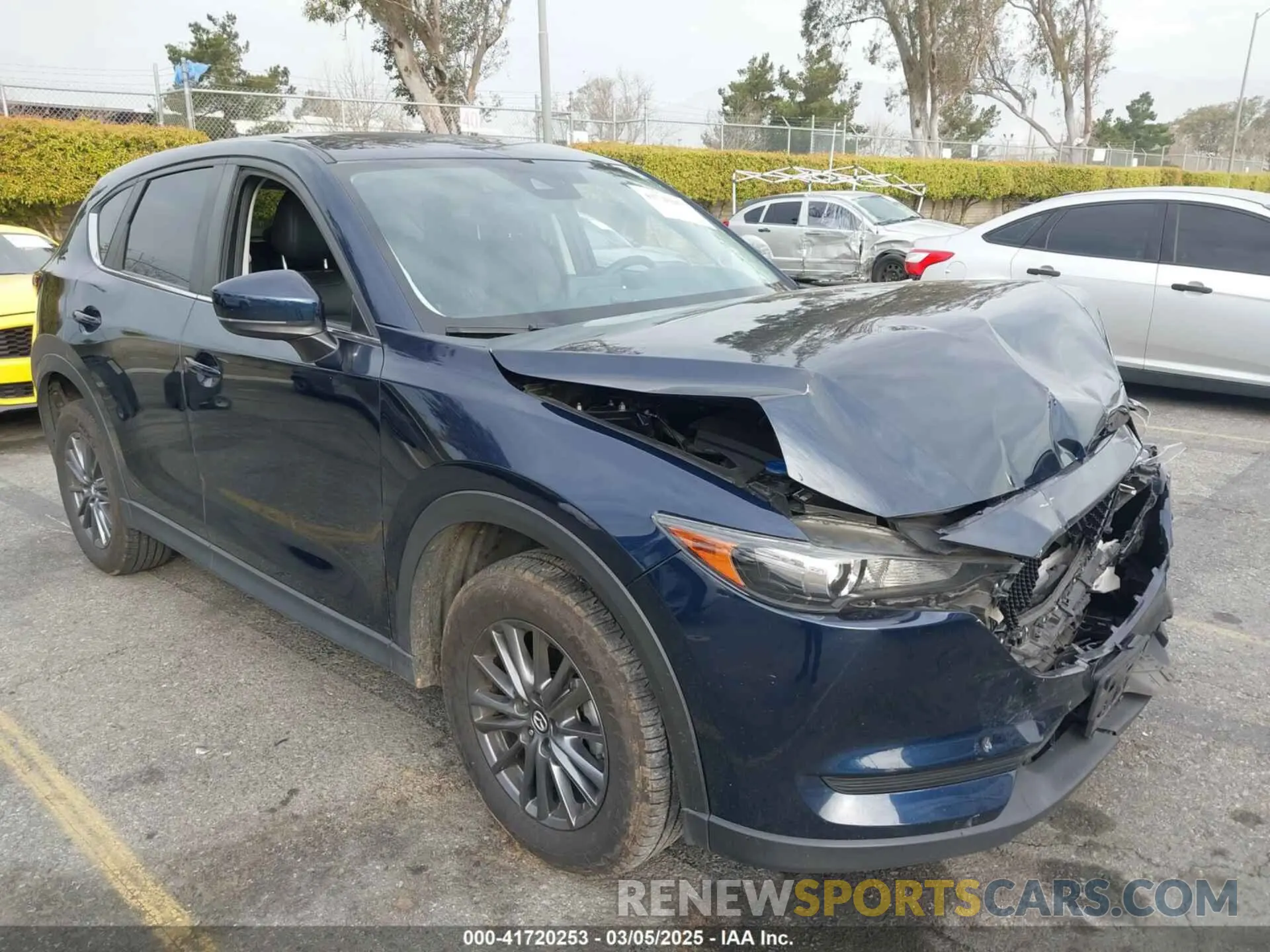 1 Photograph of a damaged car JM3KFACM5K0697137 MAZDA CX-5 2019