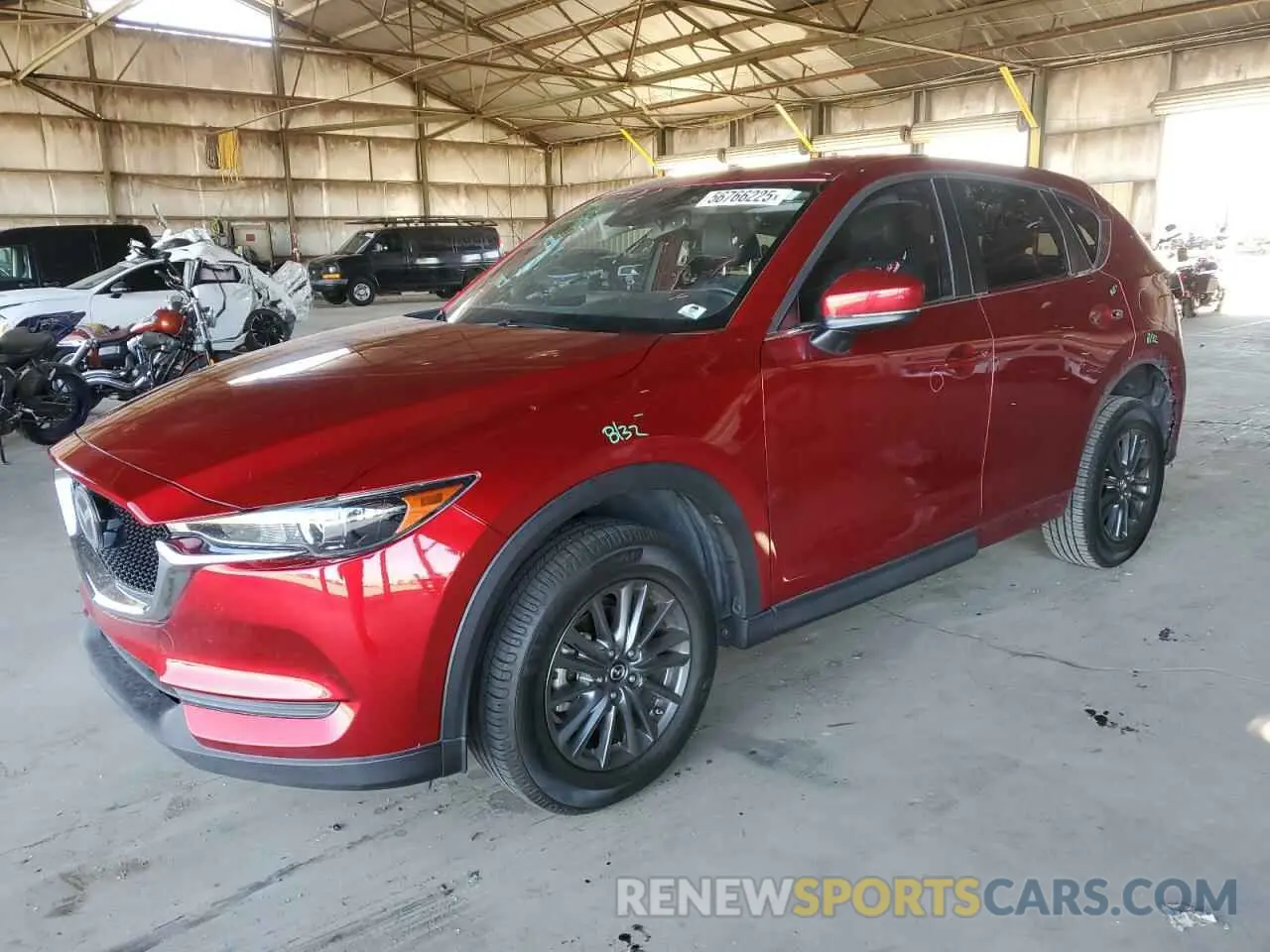1 Photograph of a damaged car JM3KFACM5K1540895 MAZDA CX-5 2019