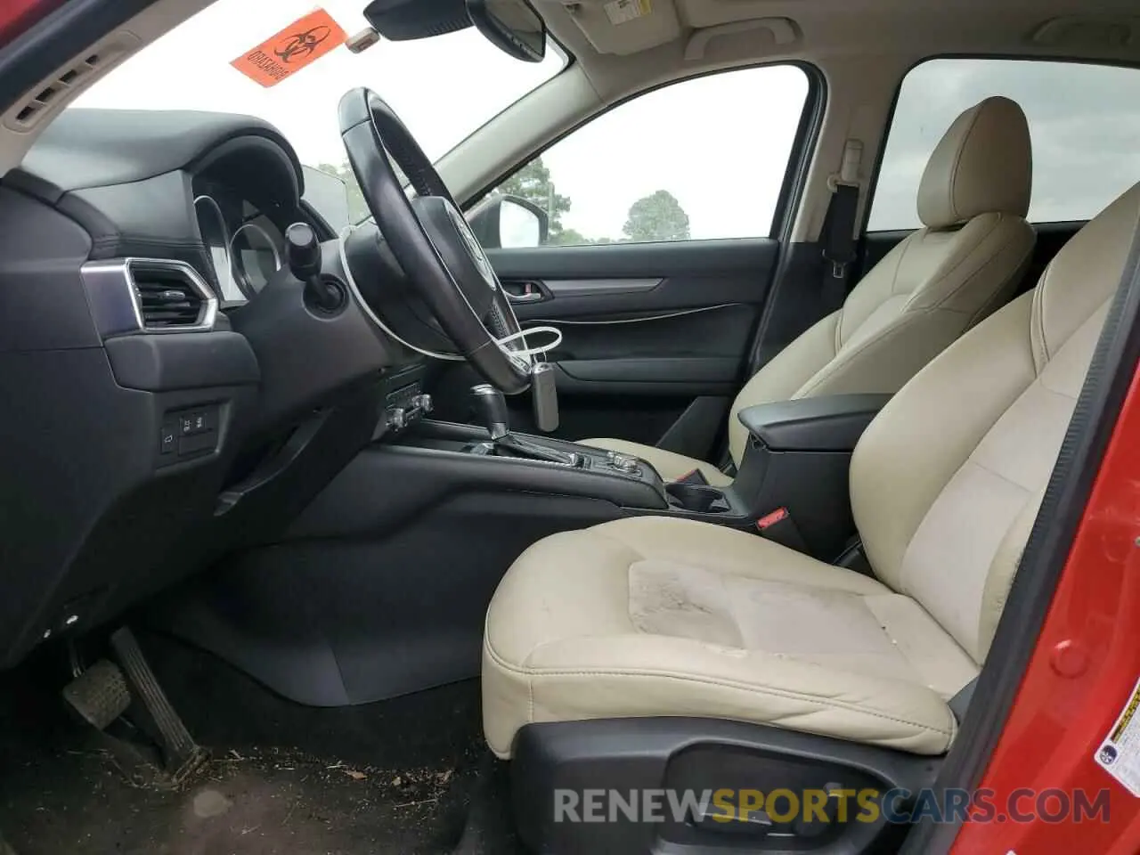 7 Photograph of a damaged car JM3KFACM5K1557521 MAZDA CX-5 2019