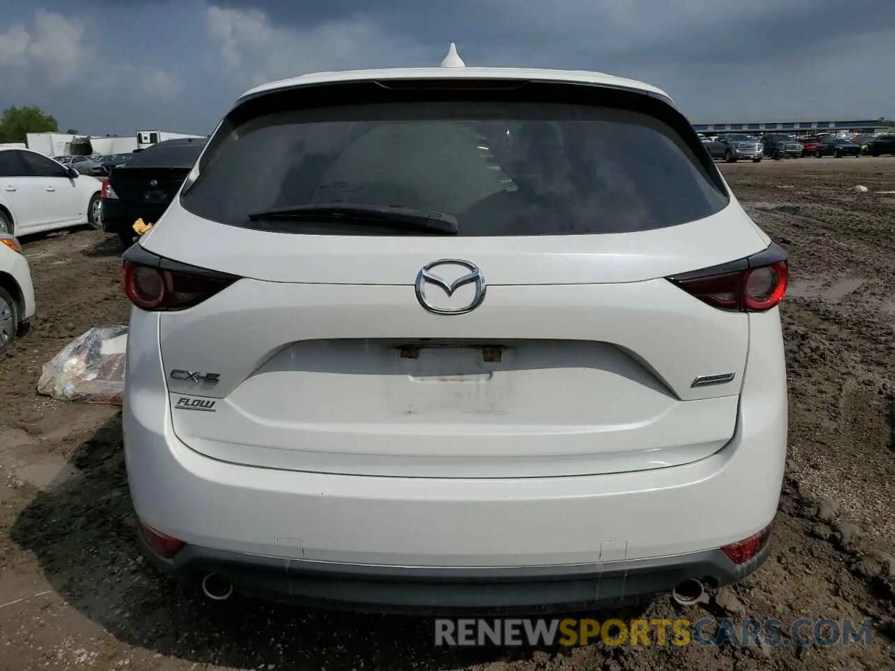 6 Photograph of a damaged car JM3KFACM5K1596304 MAZDA CX-5 2019
