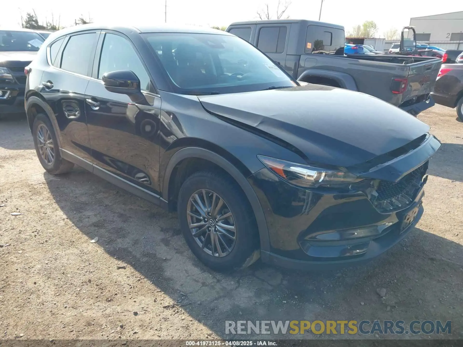 1 Photograph of a damaged car JM3KFACM6K0533203 MAZDA CX-5 2019