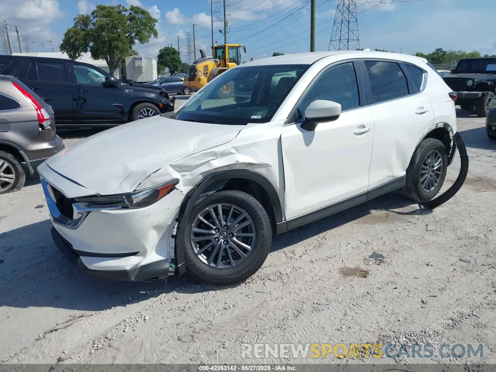 2 Photograph of a damaged car JM3KFACM6K1586025 MAZDA CX-5 2019