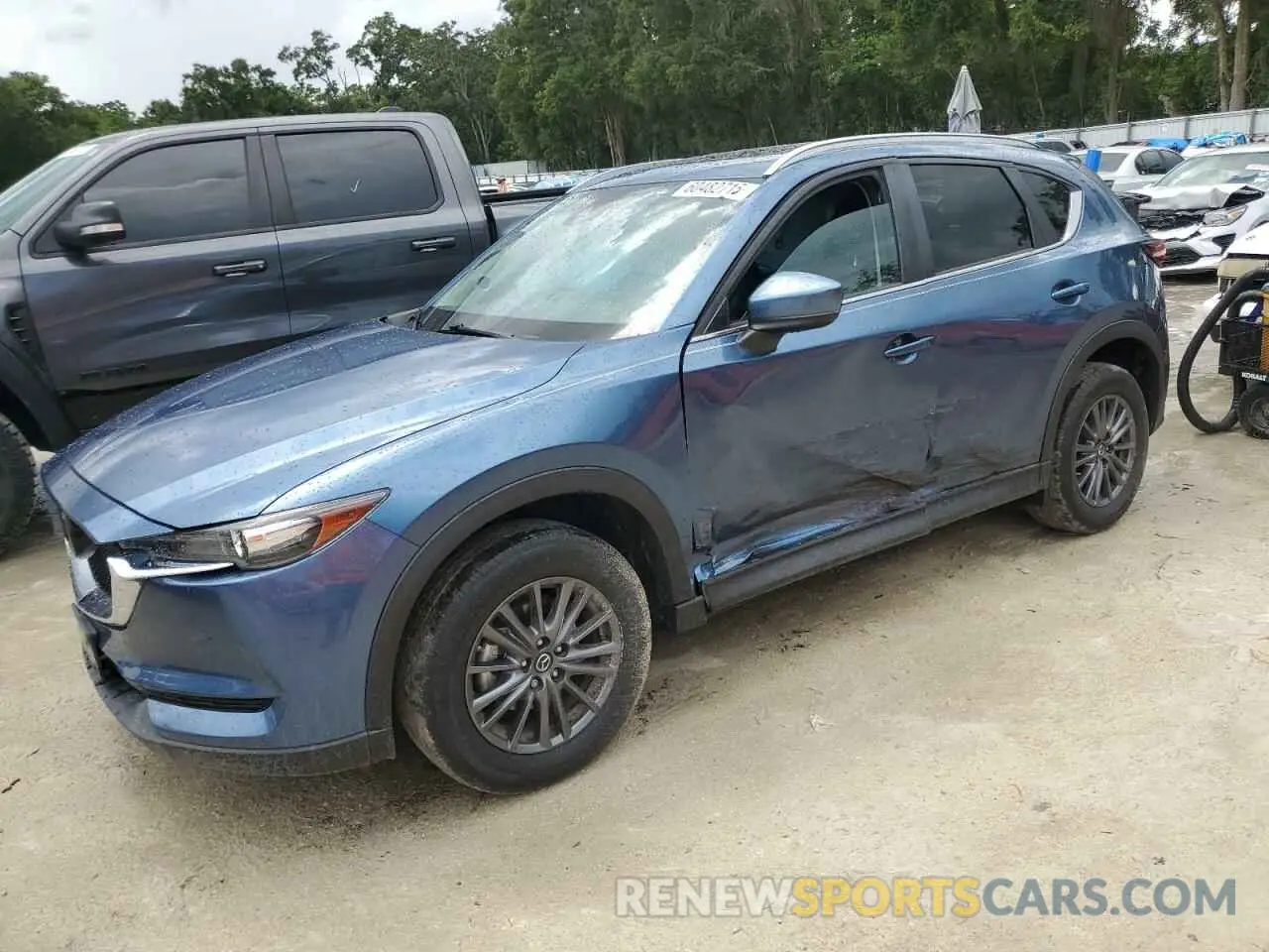 1 Photograph of a damaged car JM3KFACM6K1621761 MAZDA CX-5 2019