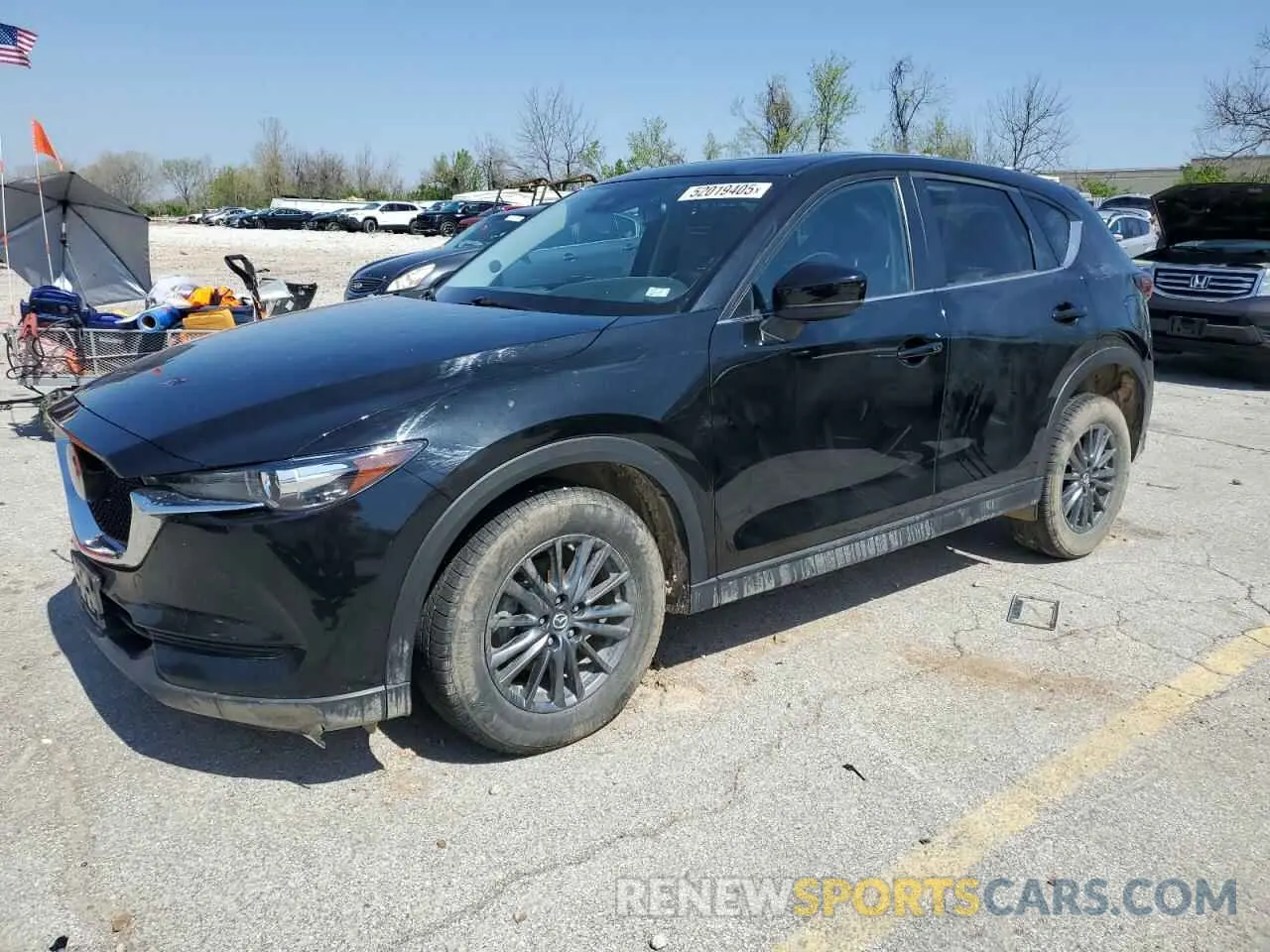 1 Photograph of a damaged car JM3KFACM6K1634817 MAZDA CX-5 2019