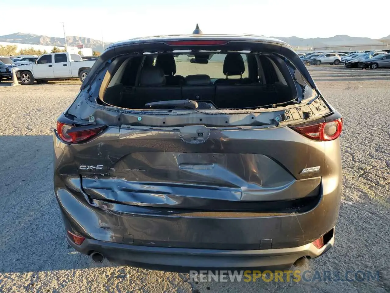 6 Photograph of a damaged car JM3KFACM7K0614985 MAZDA CX-5 2019
