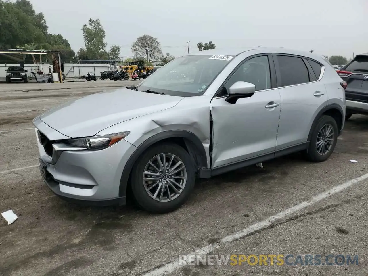 1 Photograph of a damaged car JM3KFACM7K0665029 MAZDA CX-5 2019