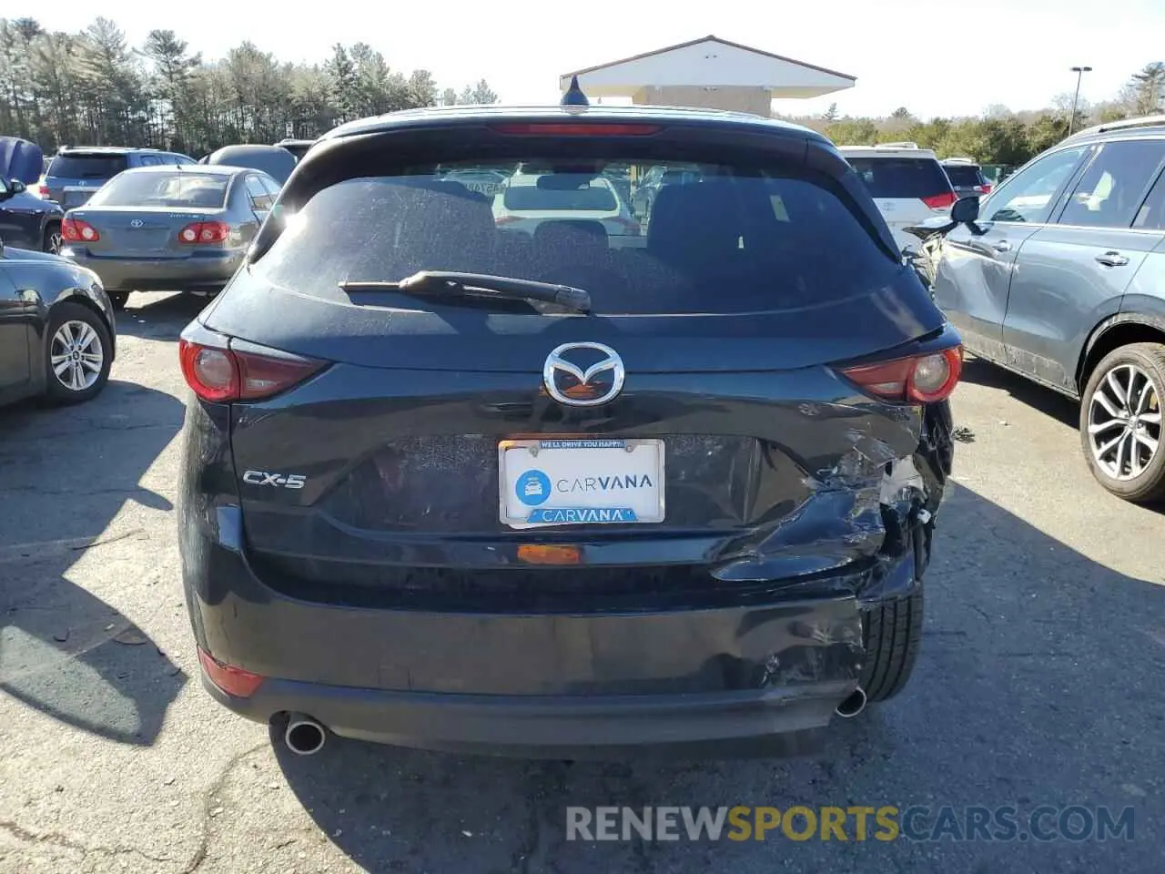 6 Photograph of a damaged car JM3KFACM7K1535035 MAZDA CX-5 2019
