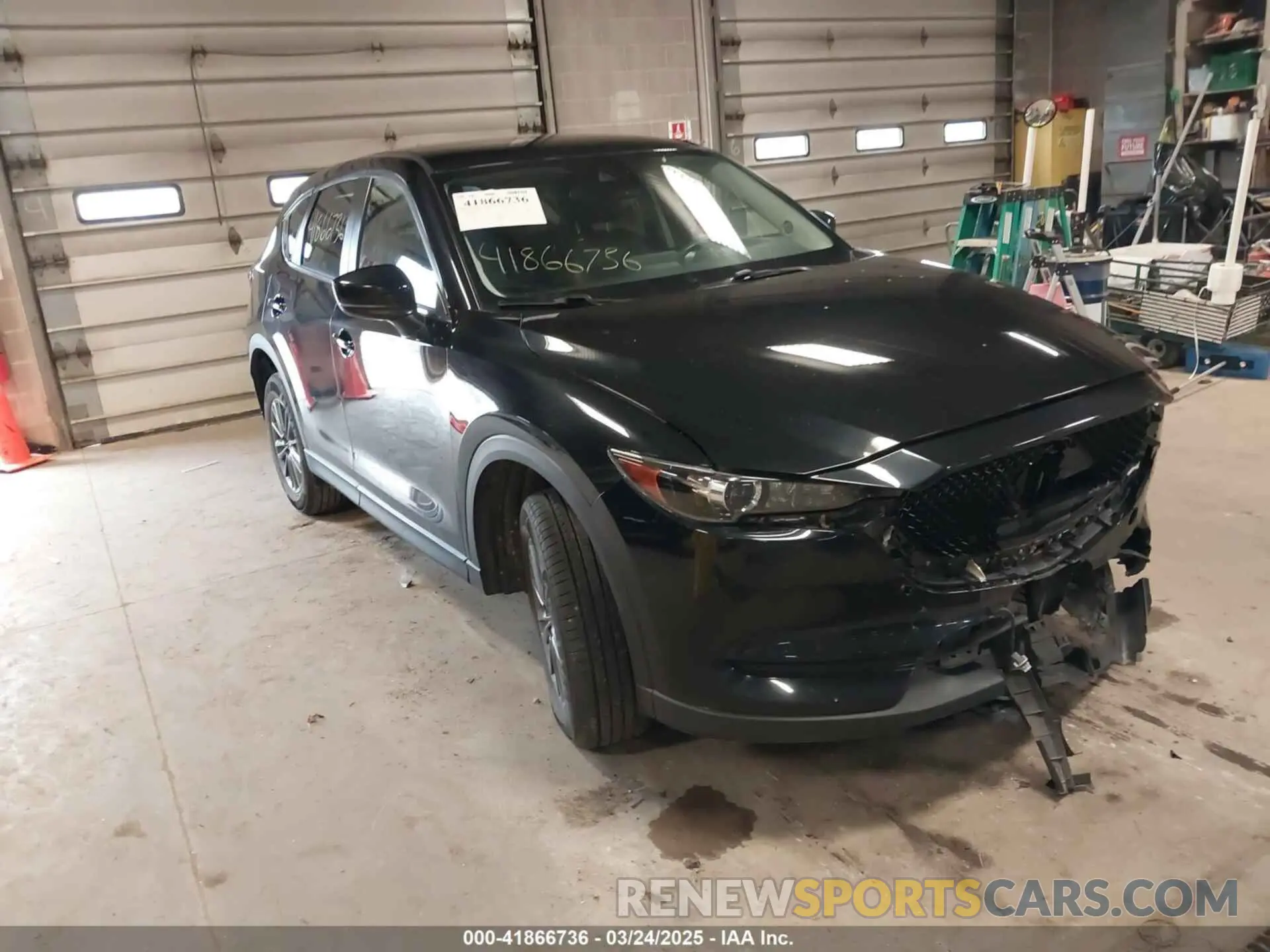 1 Photograph of a damaged car JM3KFACM7K1568732 MAZDA CX-5 2019