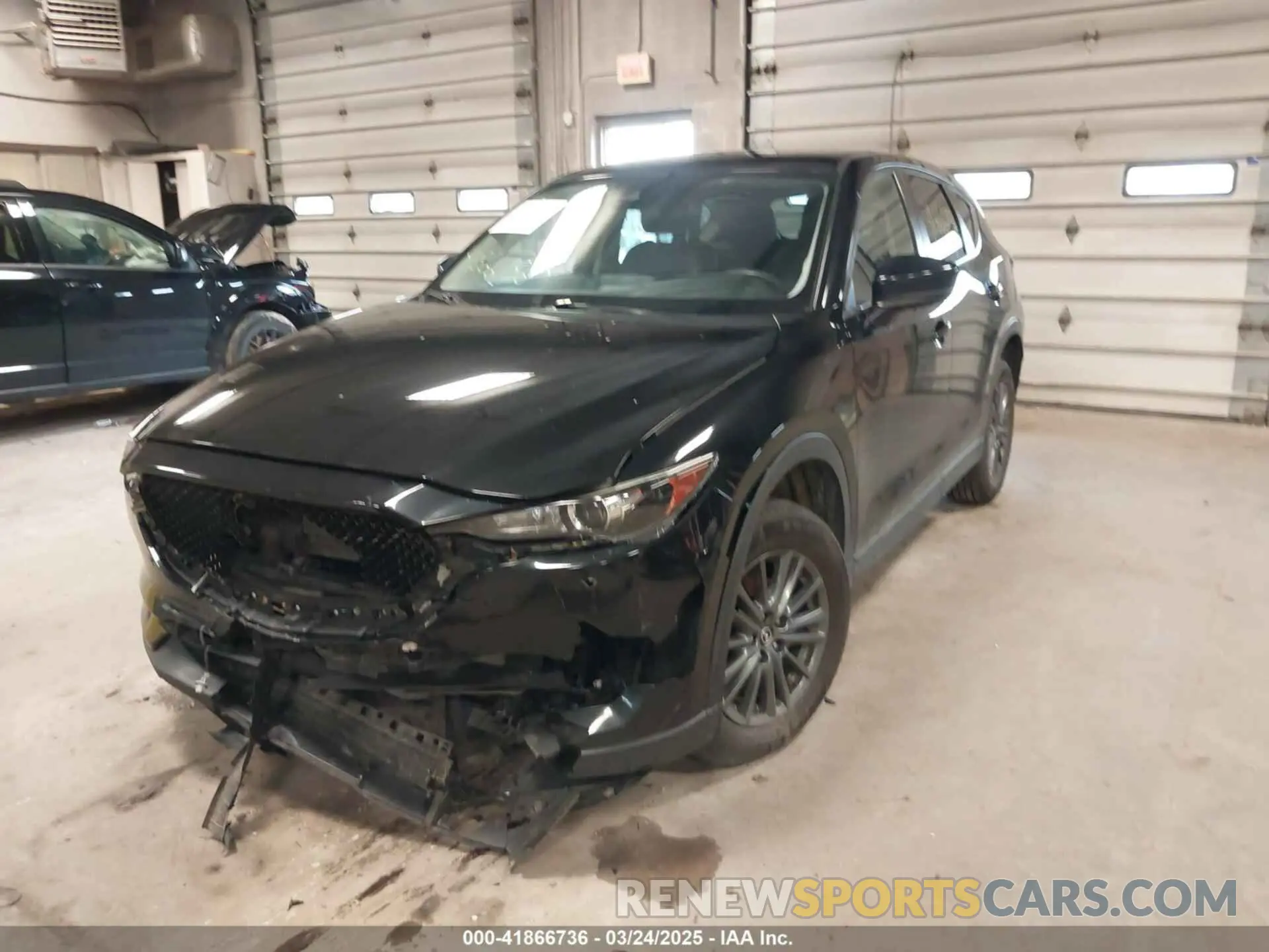 2 Photograph of a damaged car JM3KFACM7K1568732 MAZDA CX-5 2019