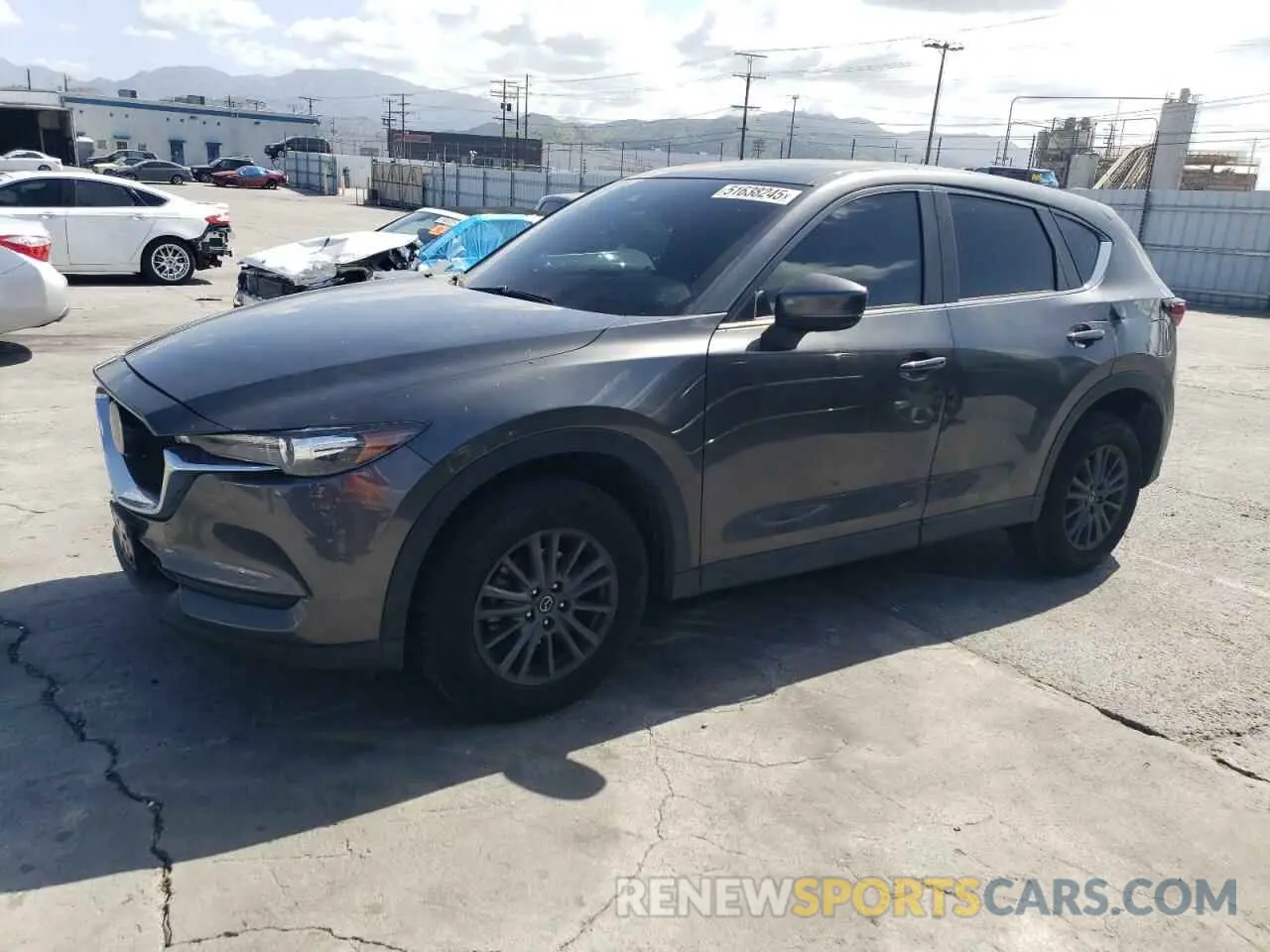 1 Photograph of a damaged car JM3KFACM7K1578354 MAZDA CX-5 2019