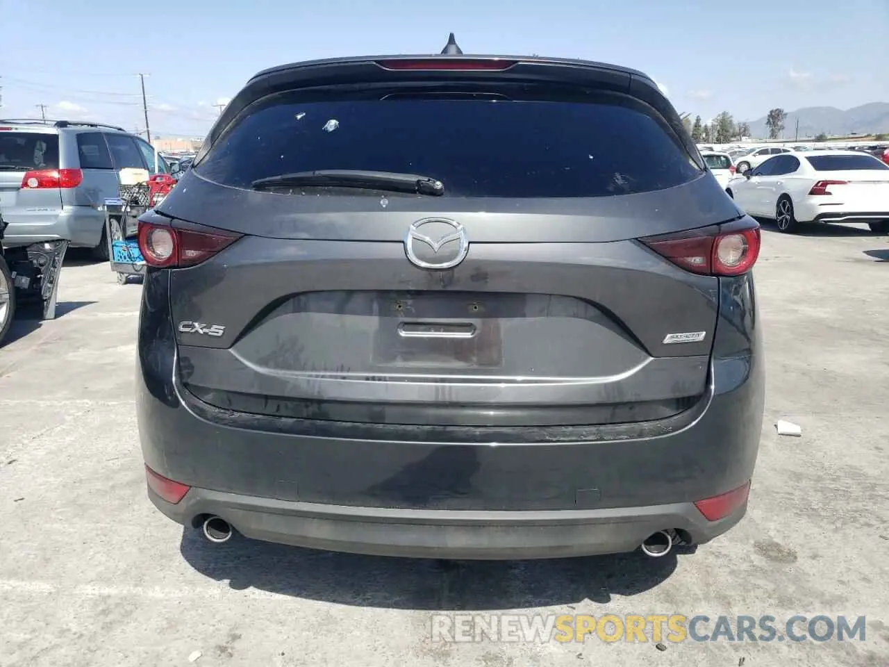 6 Photograph of a damaged car JM3KFACM7K1578354 MAZDA CX-5 2019
