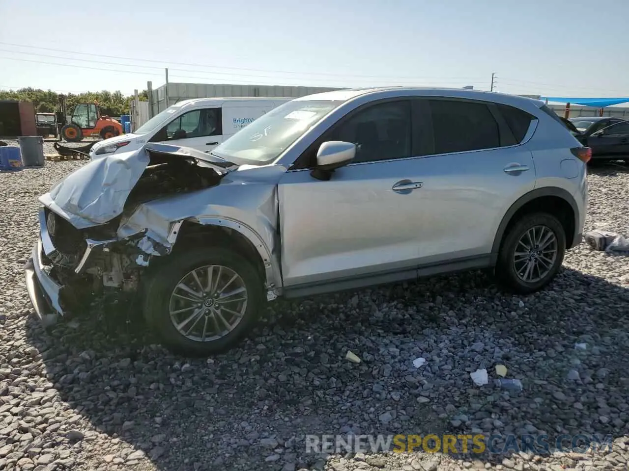 1 Photograph of a damaged car JM3KFACM7K1580461 MAZDA CX-5 2019