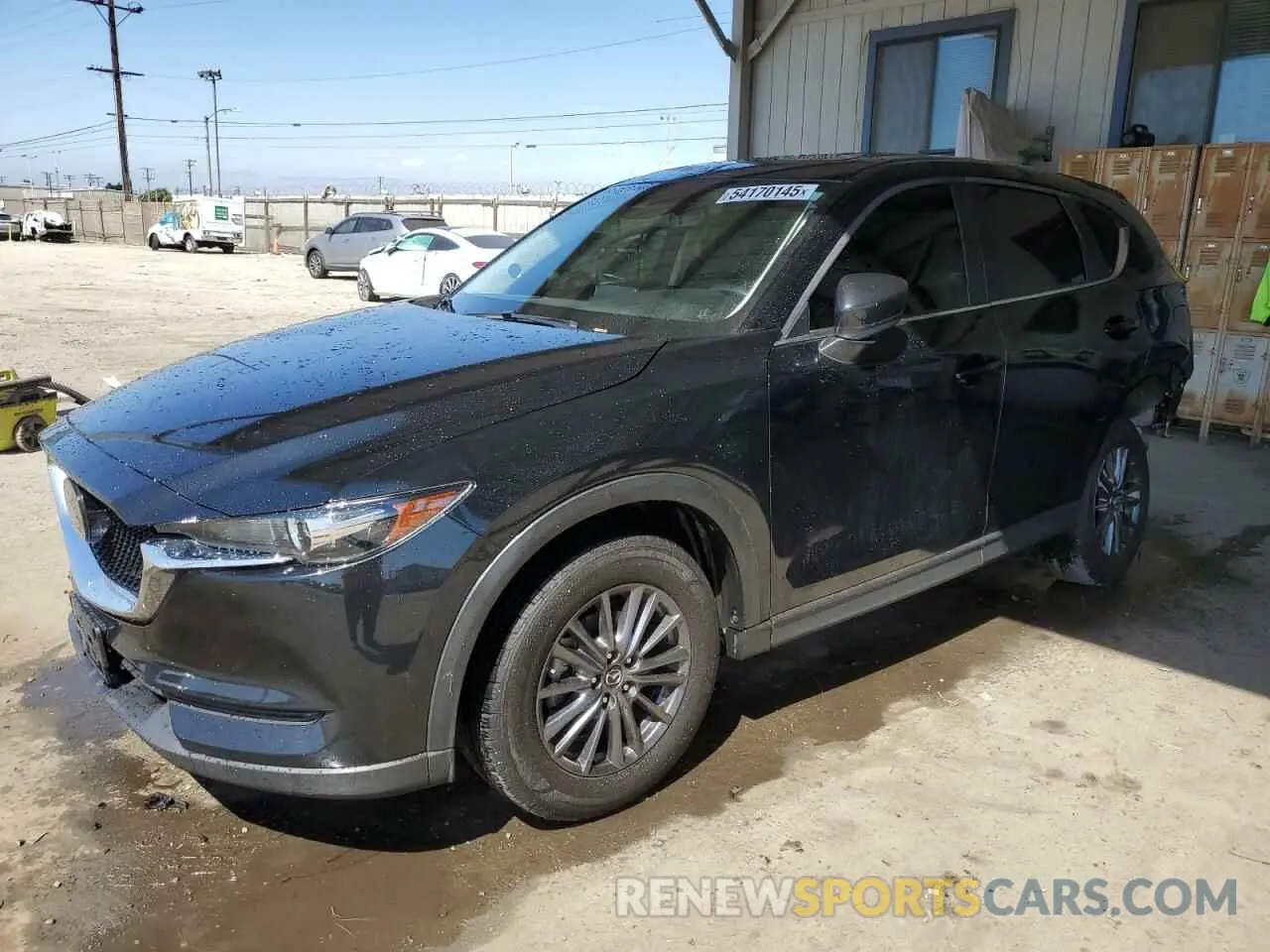 1 Photograph of a damaged car JM3KFACM7K1619534 MAZDA CX-5 2019