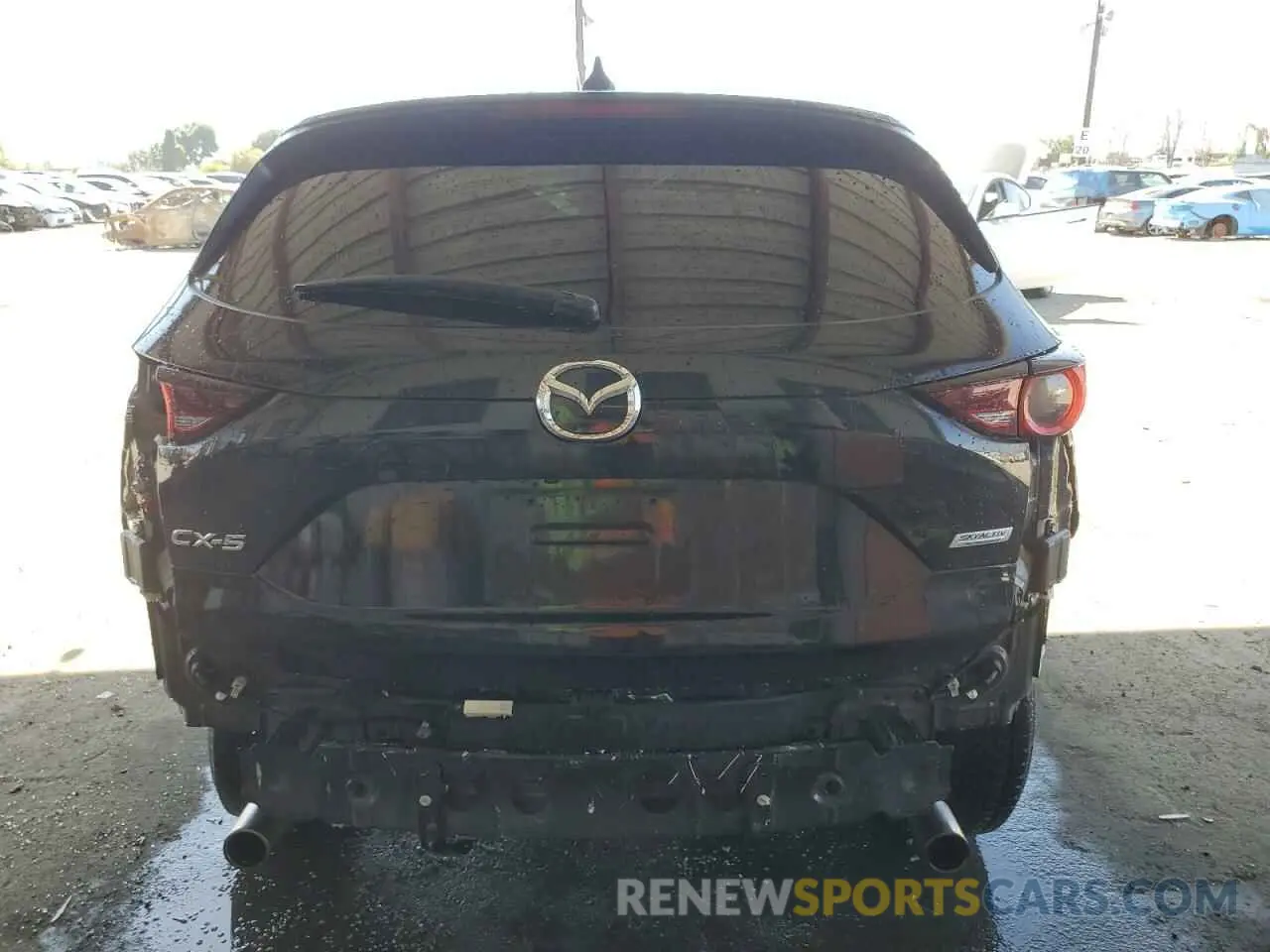 6 Photograph of a damaged car JM3KFACM7K1619534 MAZDA CX-5 2019