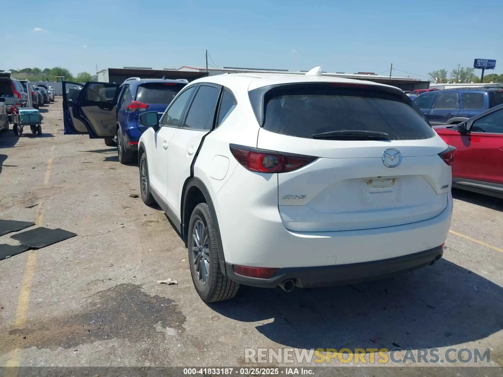 3 Photograph of a damaged car JM3KFACM7K1656311 MAZDA CX-5 2019