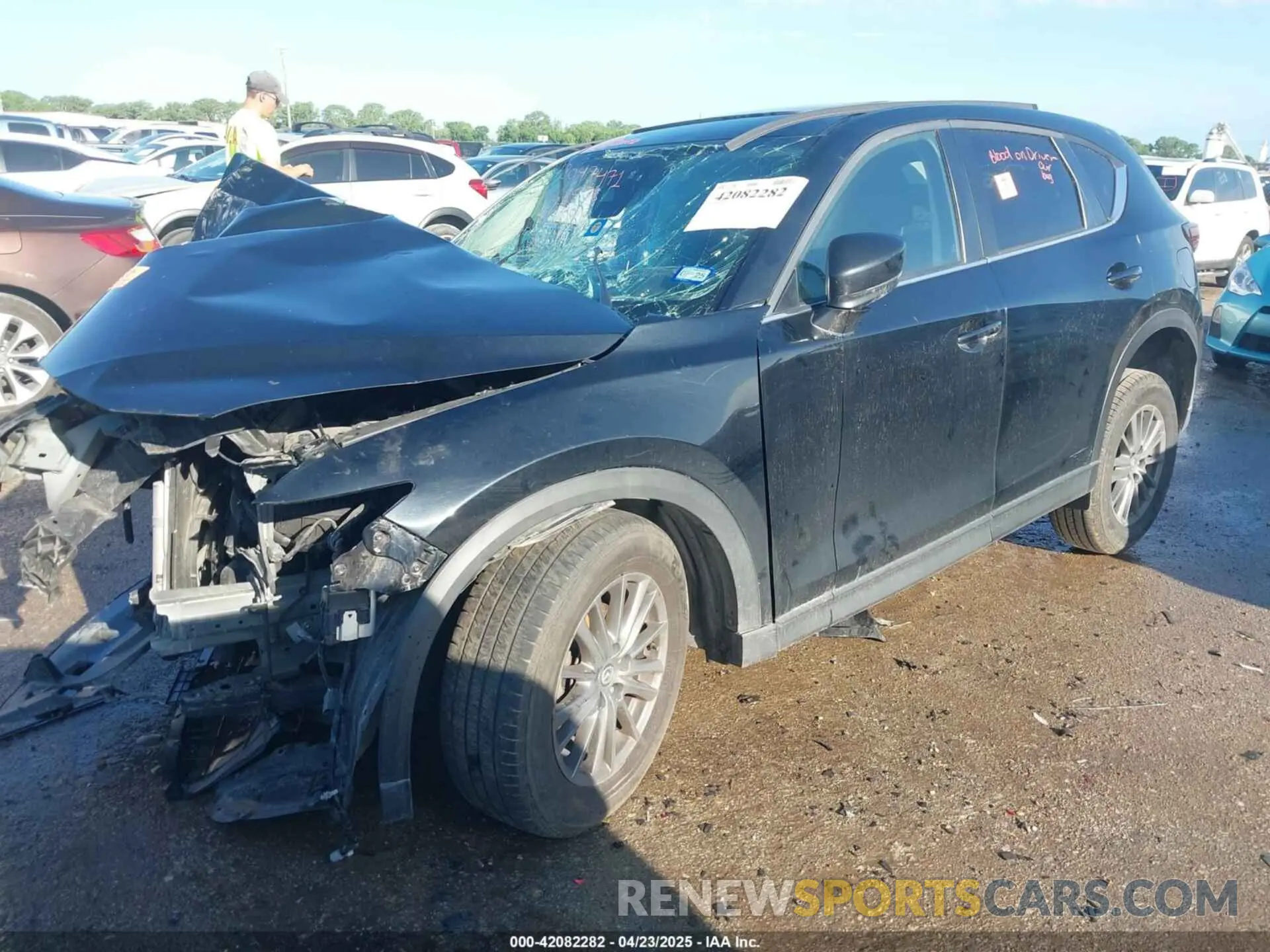 2 Photograph of a damaged car JM3KFACM7K1661508 MAZDA CX-5 2019