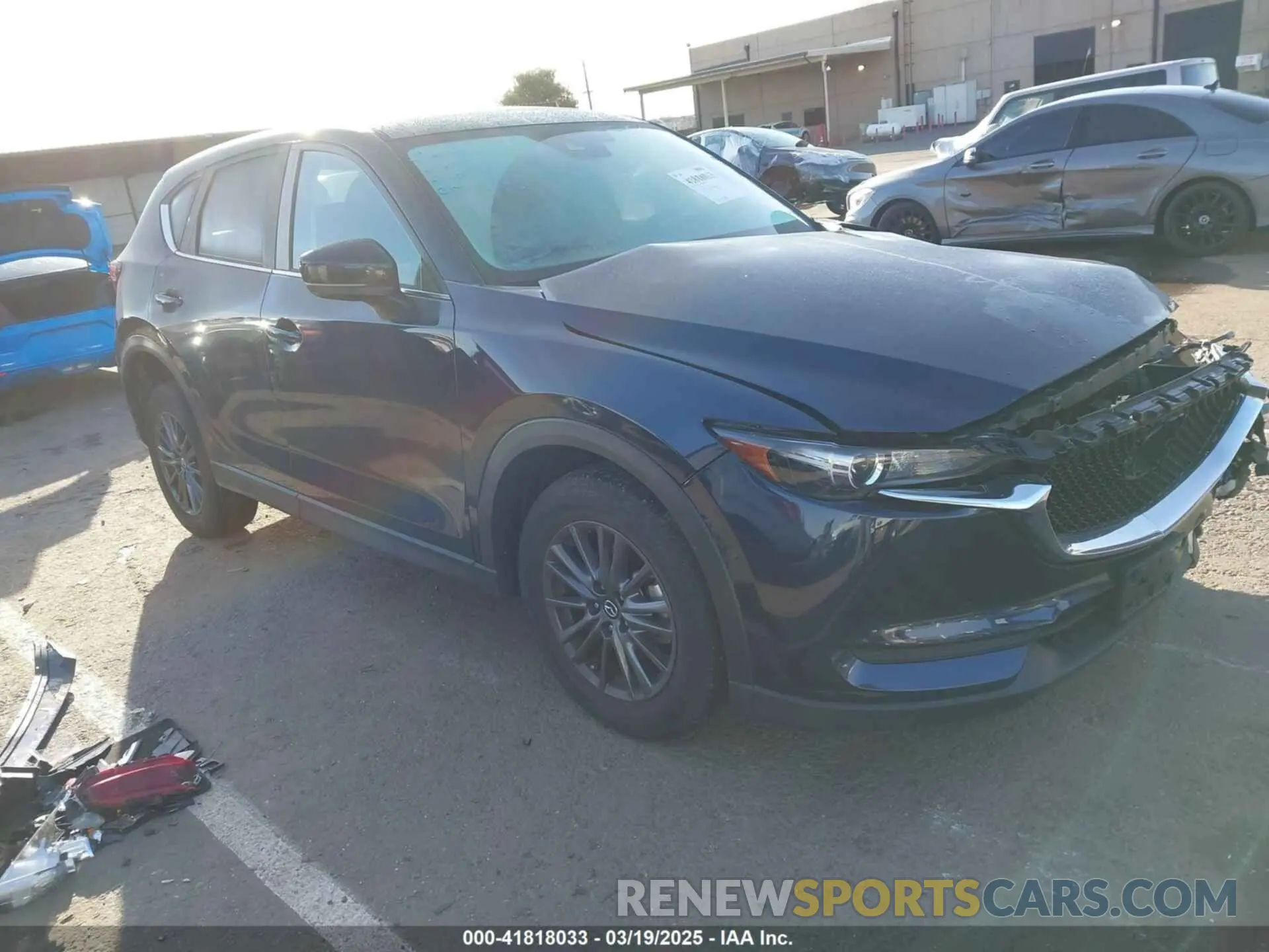 1 Photograph of a damaged car JM3KFACM7K1671679 MAZDA CX-5 2019