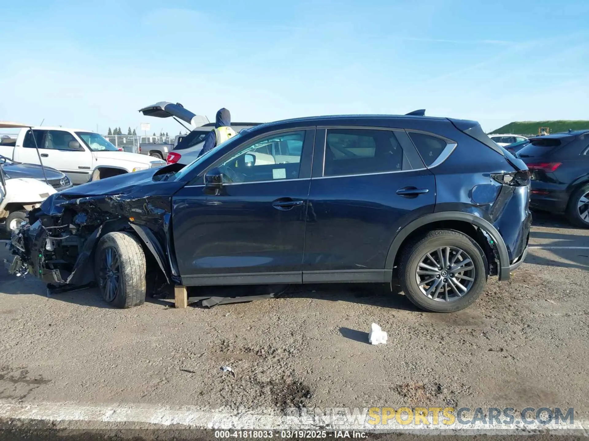 15 Photograph of a damaged car JM3KFACM7K1671679 MAZDA CX-5 2019