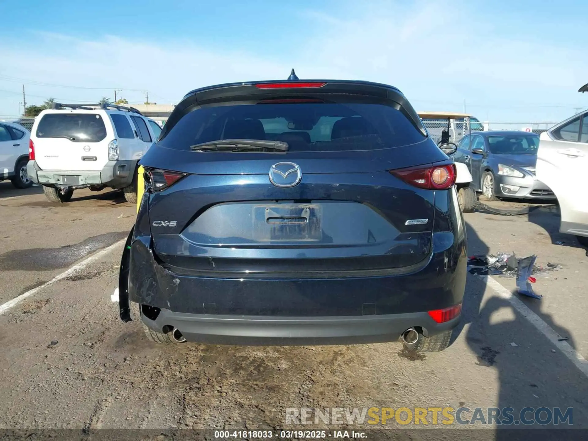17 Photograph of a damaged car JM3KFACM7K1671679 MAZDA CX-5 2019