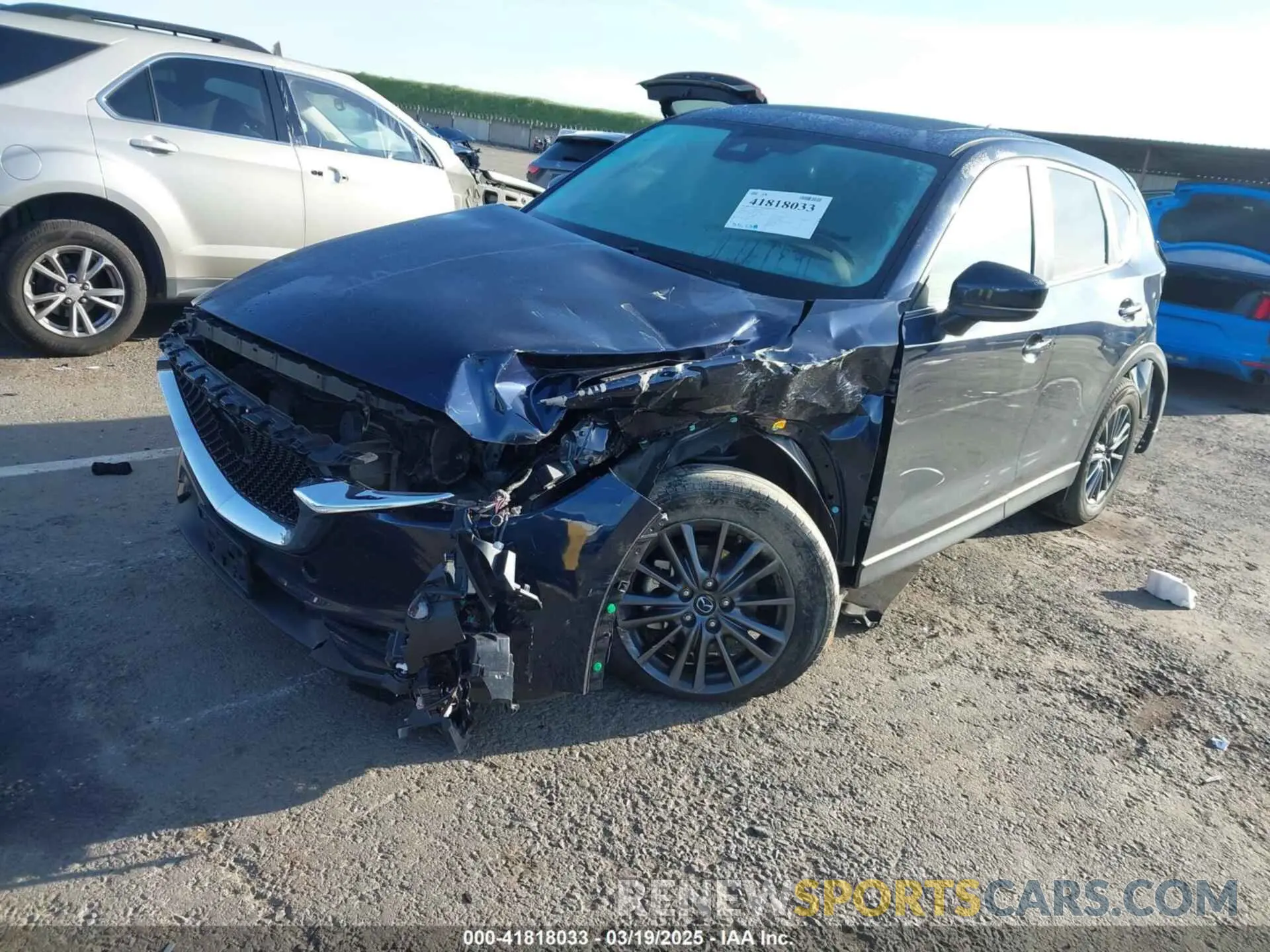 2 Photograph of a damaged car JM3KFACM7K1671679 MAZDA CX-5 2019