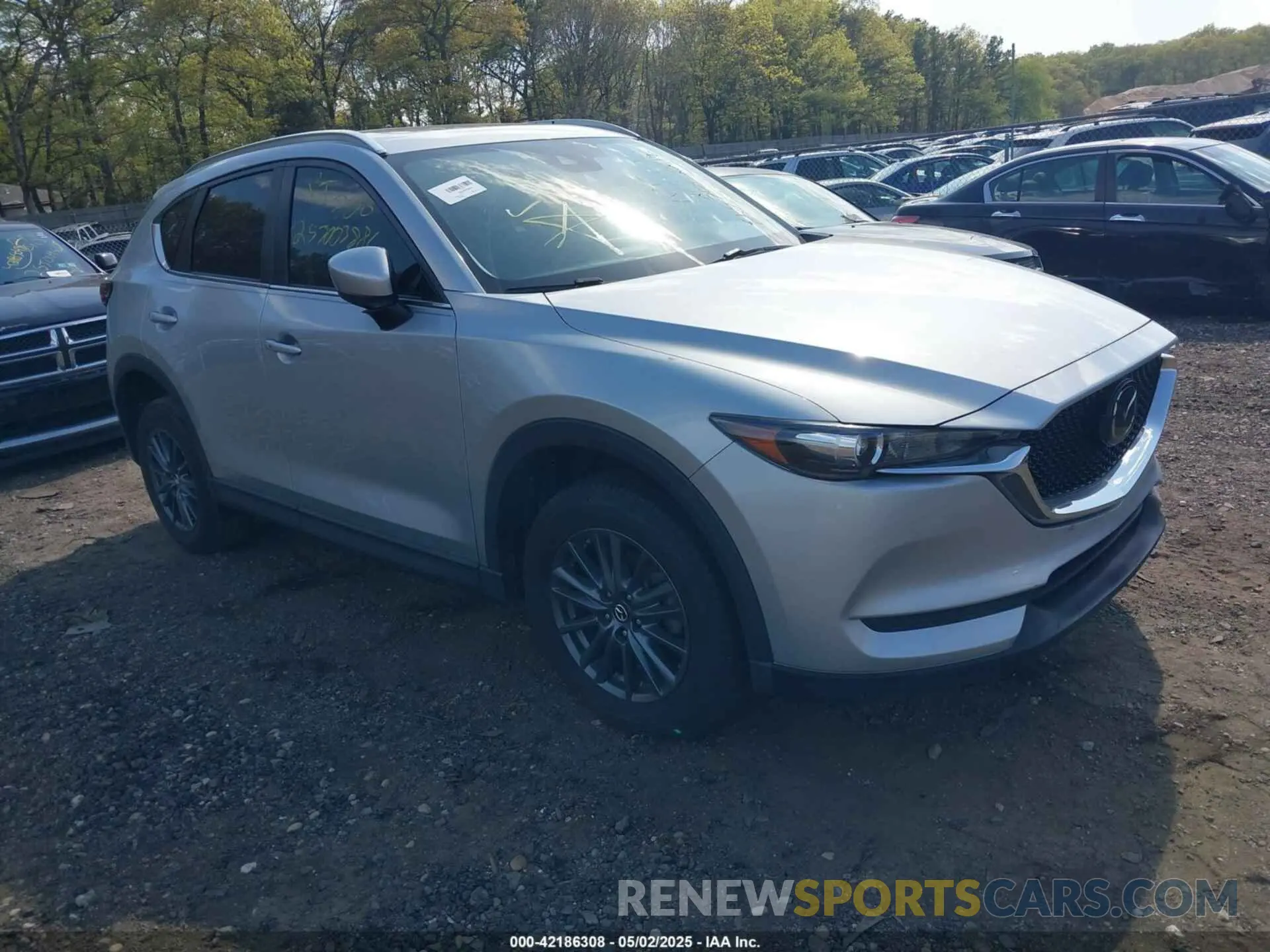 1 Photograph of a damaged car JM3KFACM8K0610346 MAZDA CX-5 2019