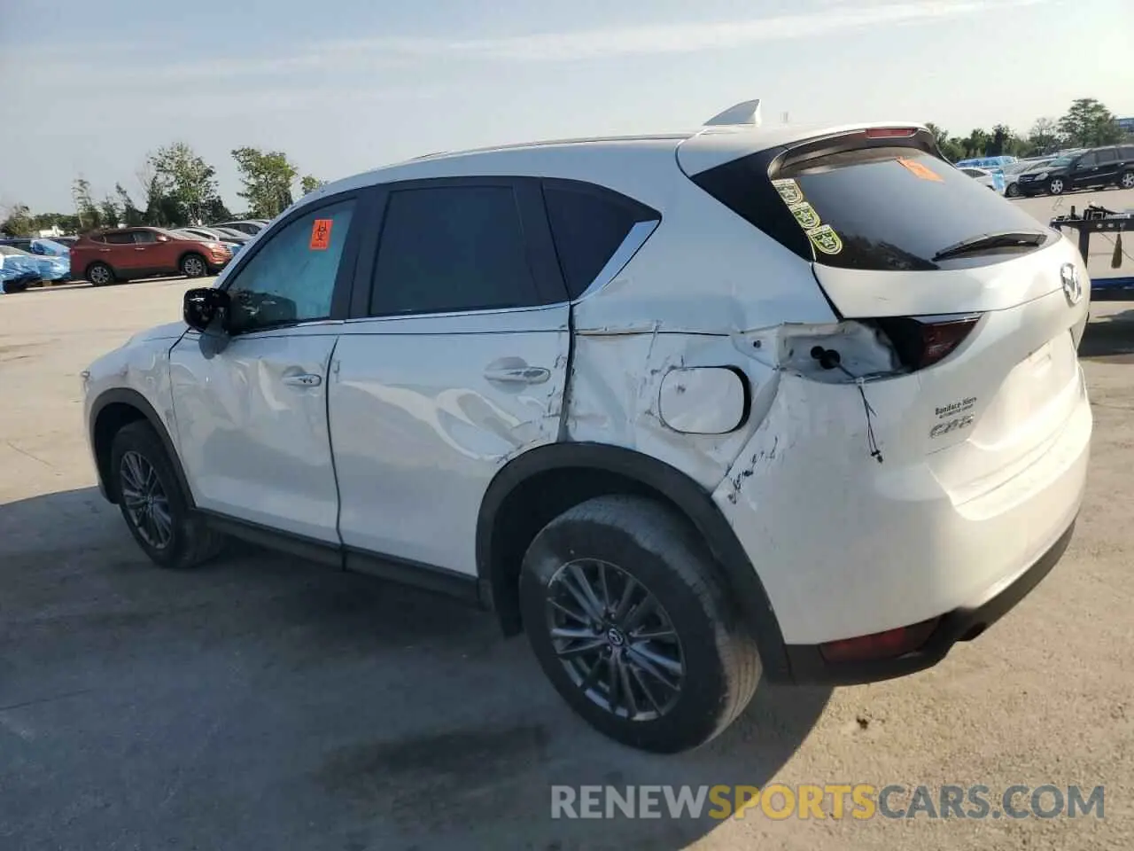 2 Photograph of a damaged car JM3KFACM8K1648976 MAZDA CX-5 2019