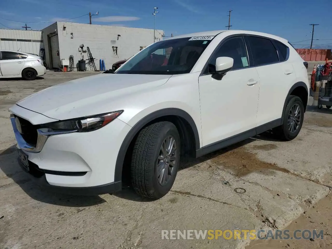 1 Photograph of a damaged car JM3KFACM9K0503242 MAZDA CX-5 2019