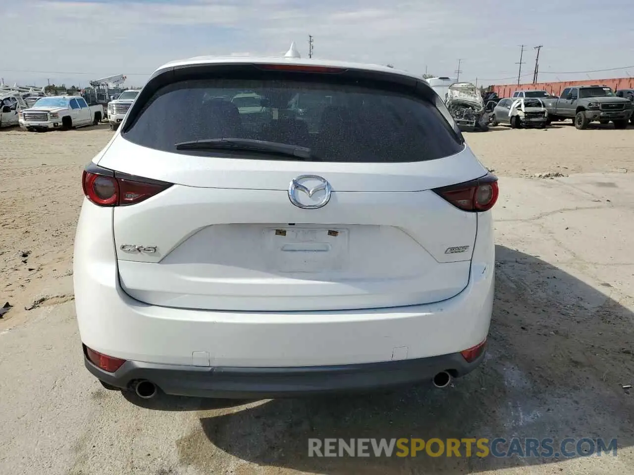 6 Photograph of a damaged car JM3KFACM9K0503242 MAZDA CX-5 2019