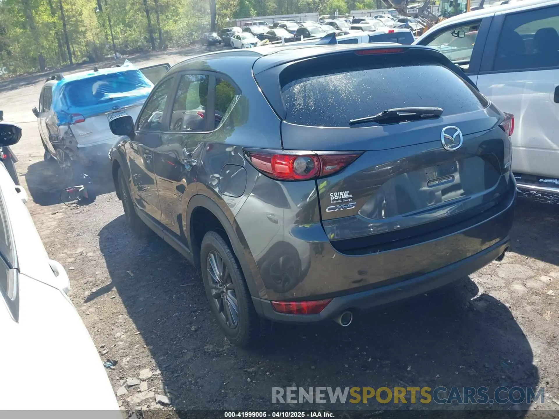 3 Photograph of a damaged car JM3KFACM9K0527170 MAZDA CX-5 2019