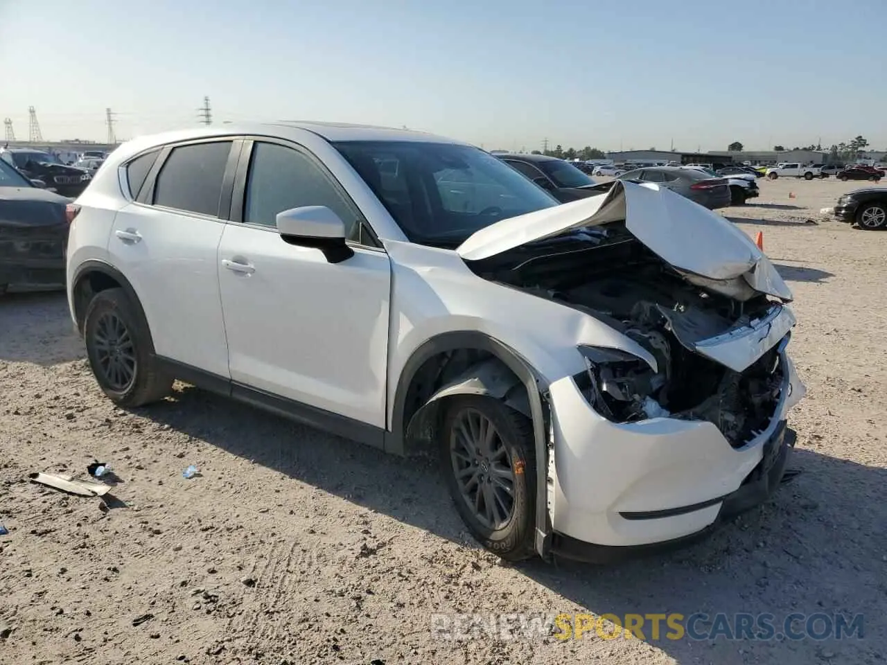 4 Photograph of a damaged car JM3KFACM9K0539545 MAZDA CX-5 2019