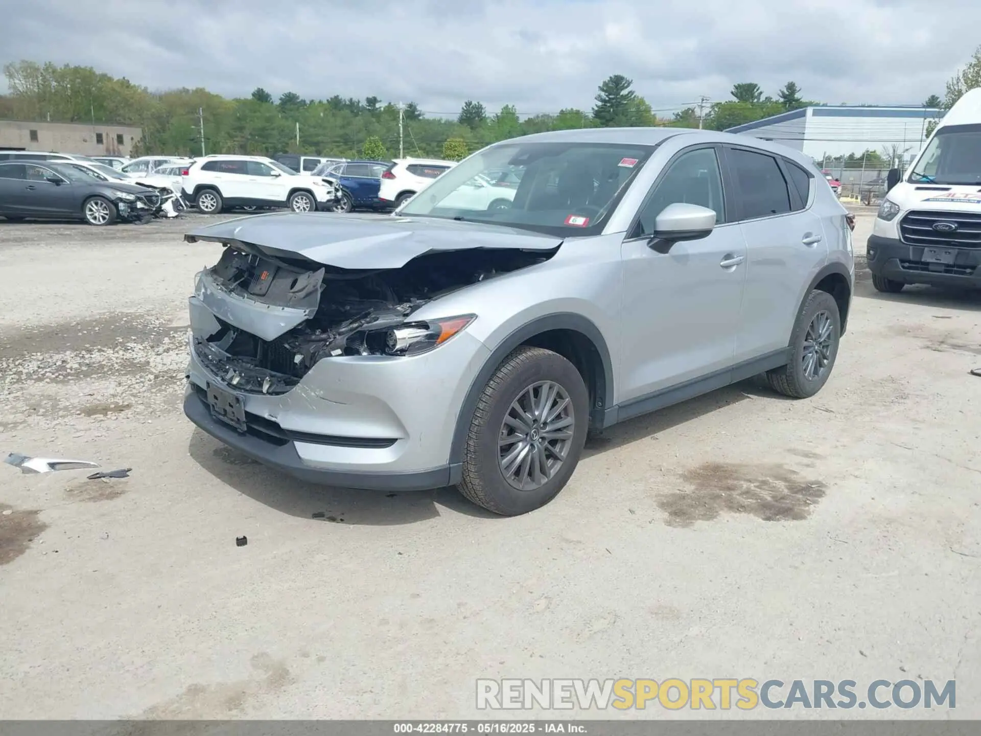 2 Photograph of a damaged car JM3KFACM9K1544187 MAZDA CX-5 2019
